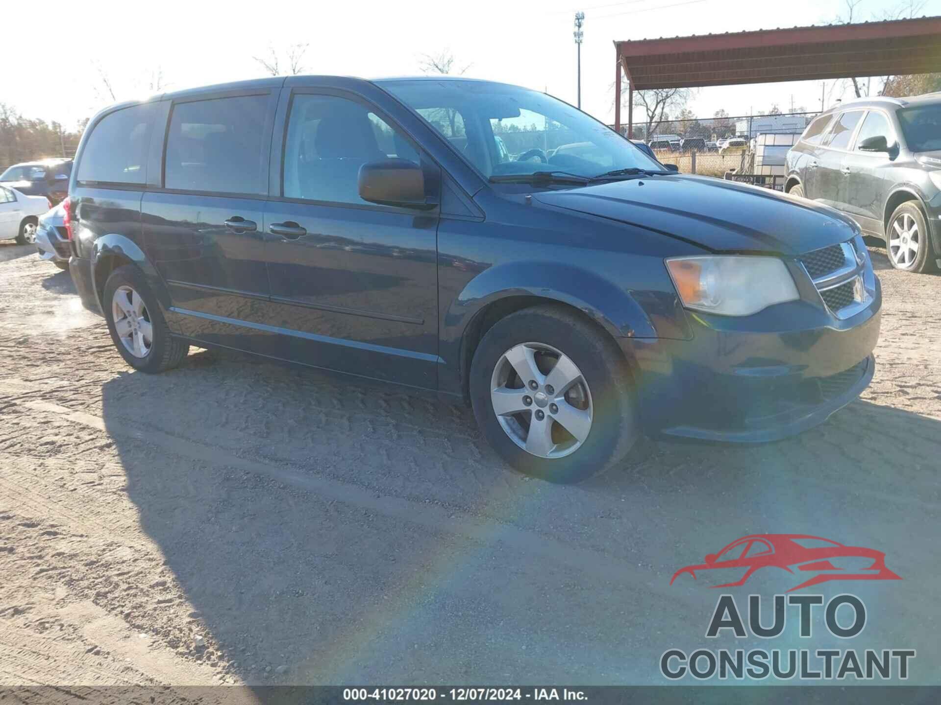 DODGE GRAND CARAVAN 2013 - 2C4RDGBG9DR687151