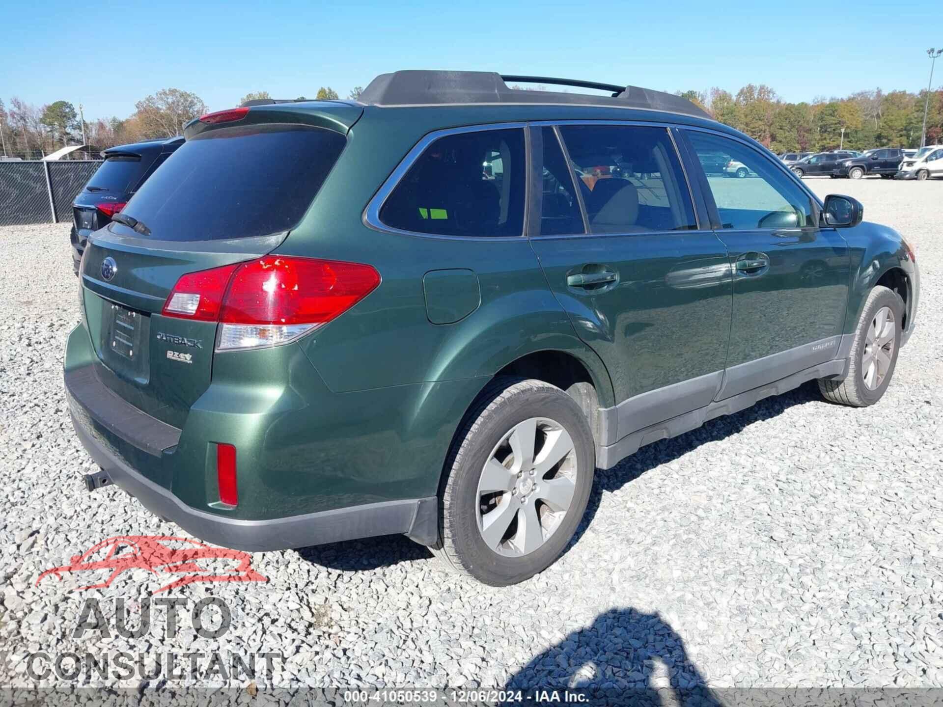 SUBARU OUTBACK 2011 - 4S4BRBGC8B3353075