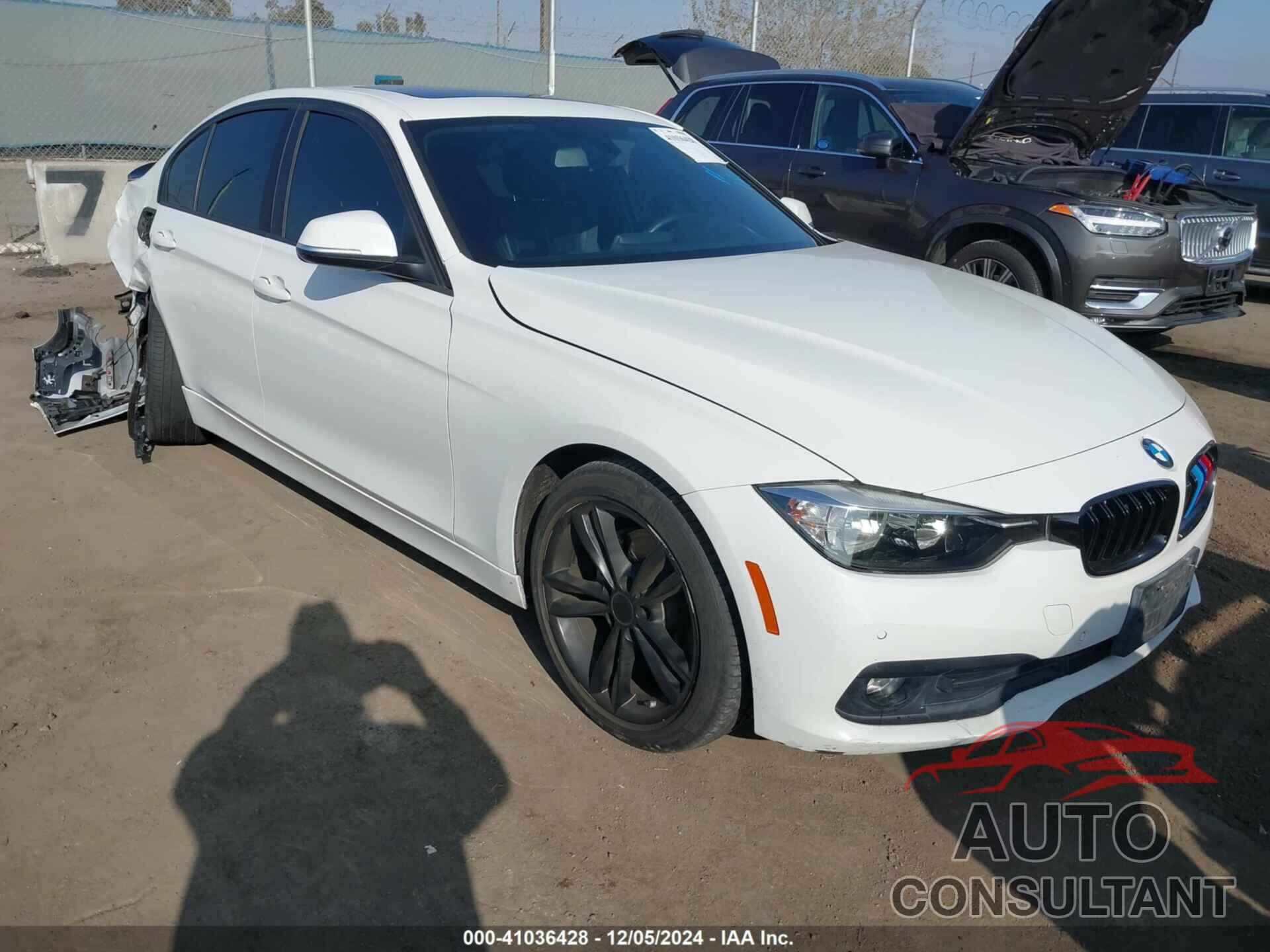 BMW 320I 2016 - WBA8E1G51GNU12482