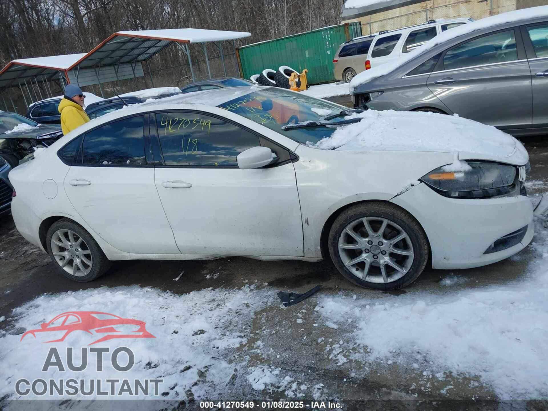 DODGE DART 2013 - 1C3CDFBA6DD334031