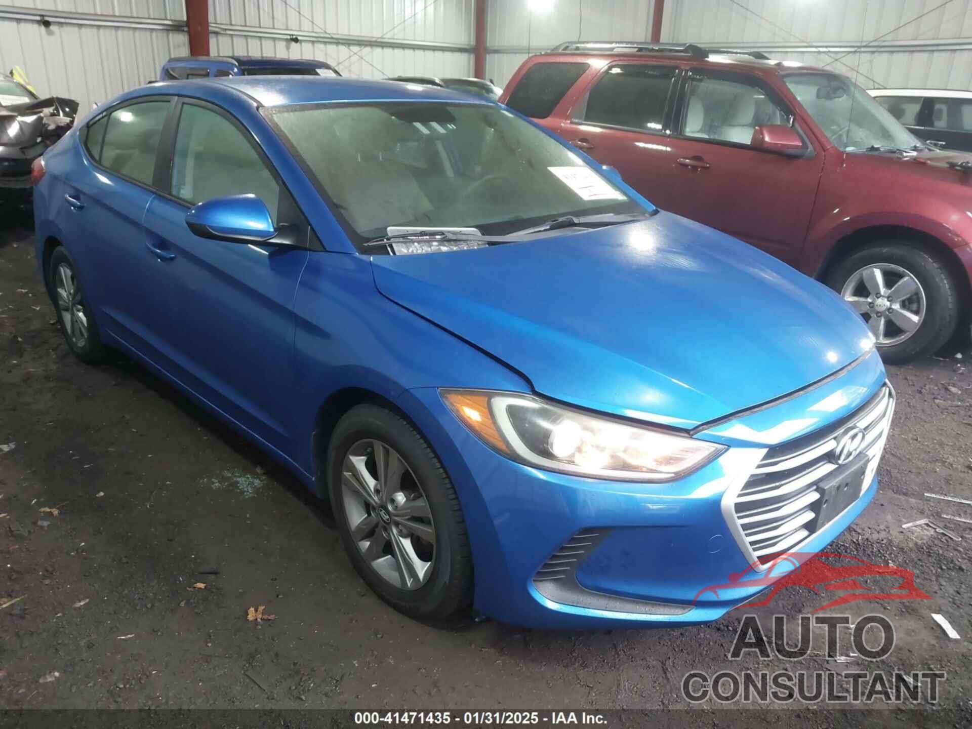 HYUNDAI ELANTRA 2017 - KMHD84LF0HU262957