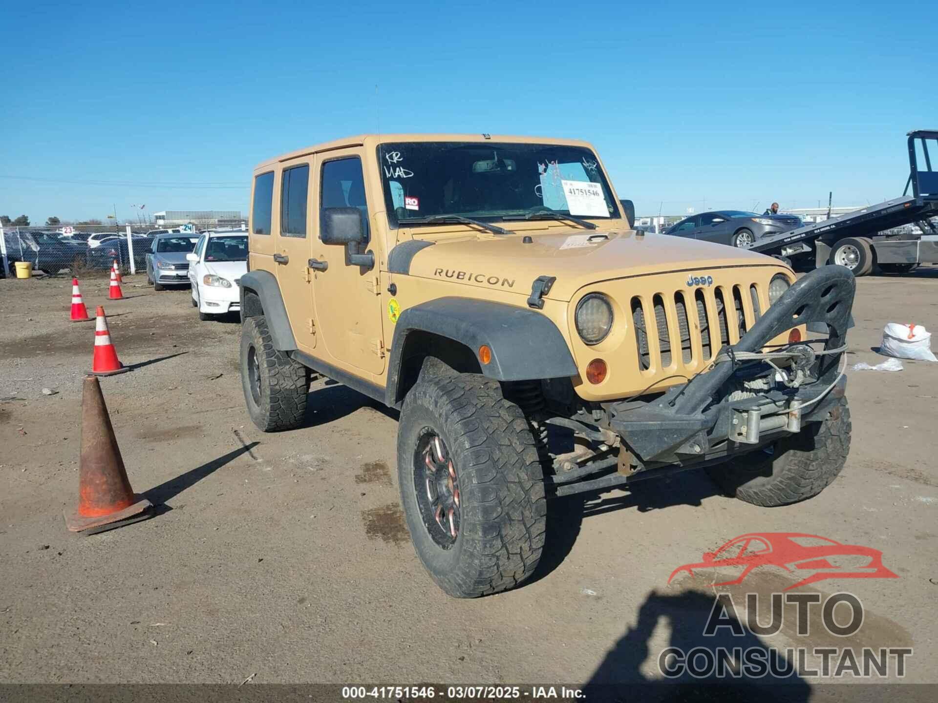 JEEP WRANGLER UNLIMITED 2013 - 1C4BJWFG3DL632668
