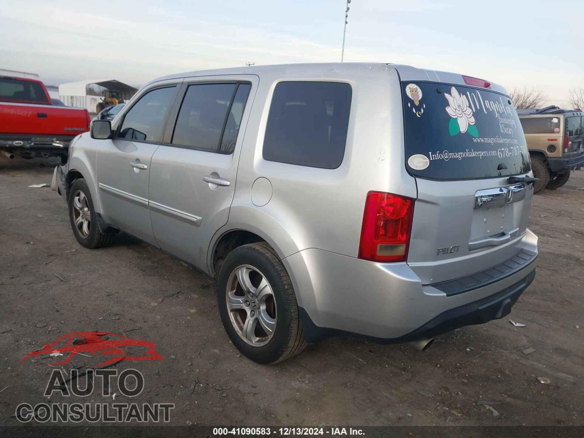 HONDA PILOT 2012 - 5FNYF3H7XCB044274