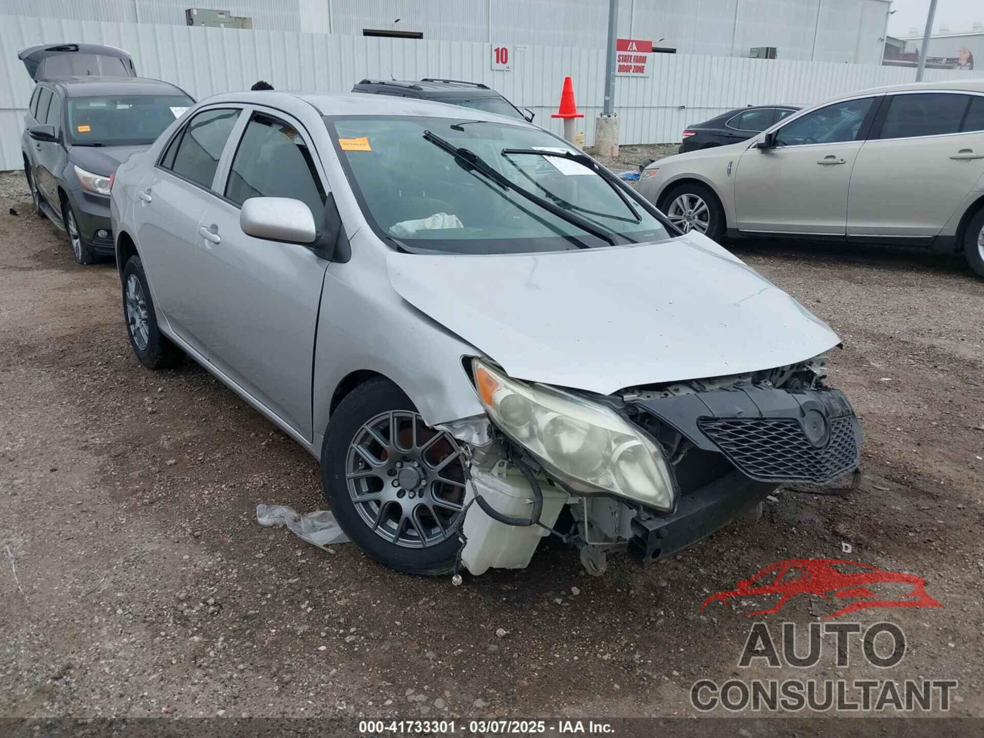 TOYOTA COROLLA 2010 - 1NXBU4EE1AZ376558