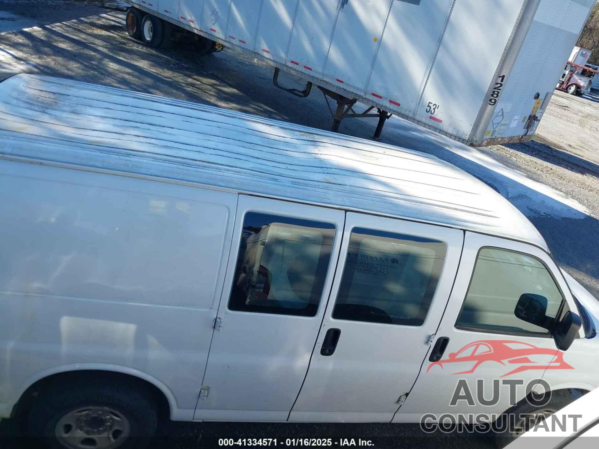 CHEVROLET EXPRESS 2500 2016 - 1GCWGAFF1G1232151