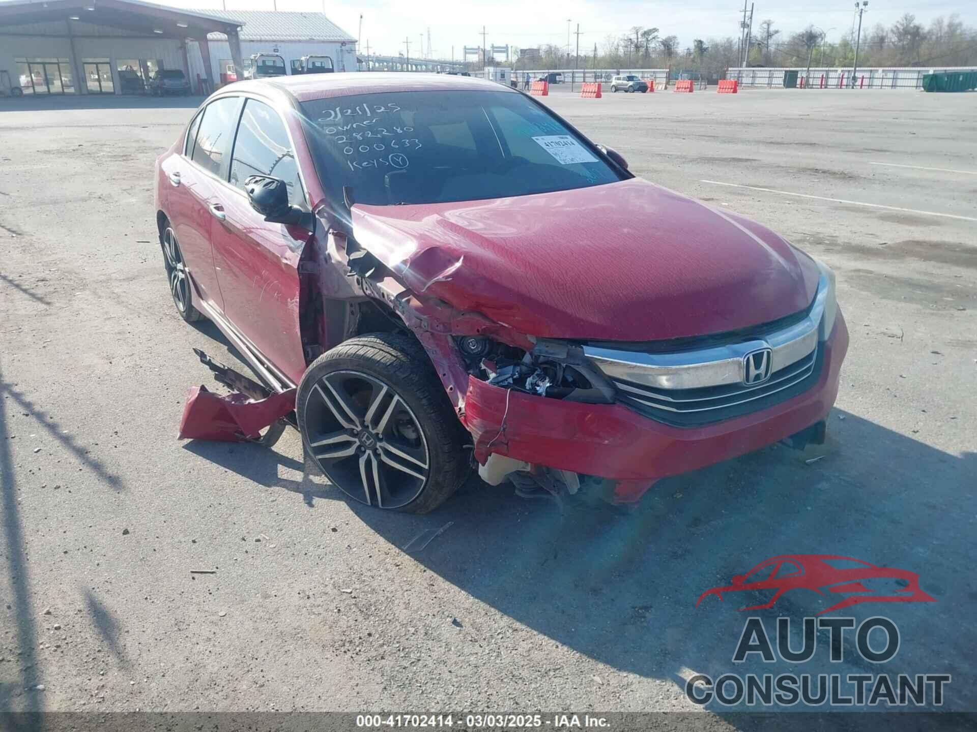 HONDA ACCORD 2017 - 1HGCR2F55HA000603