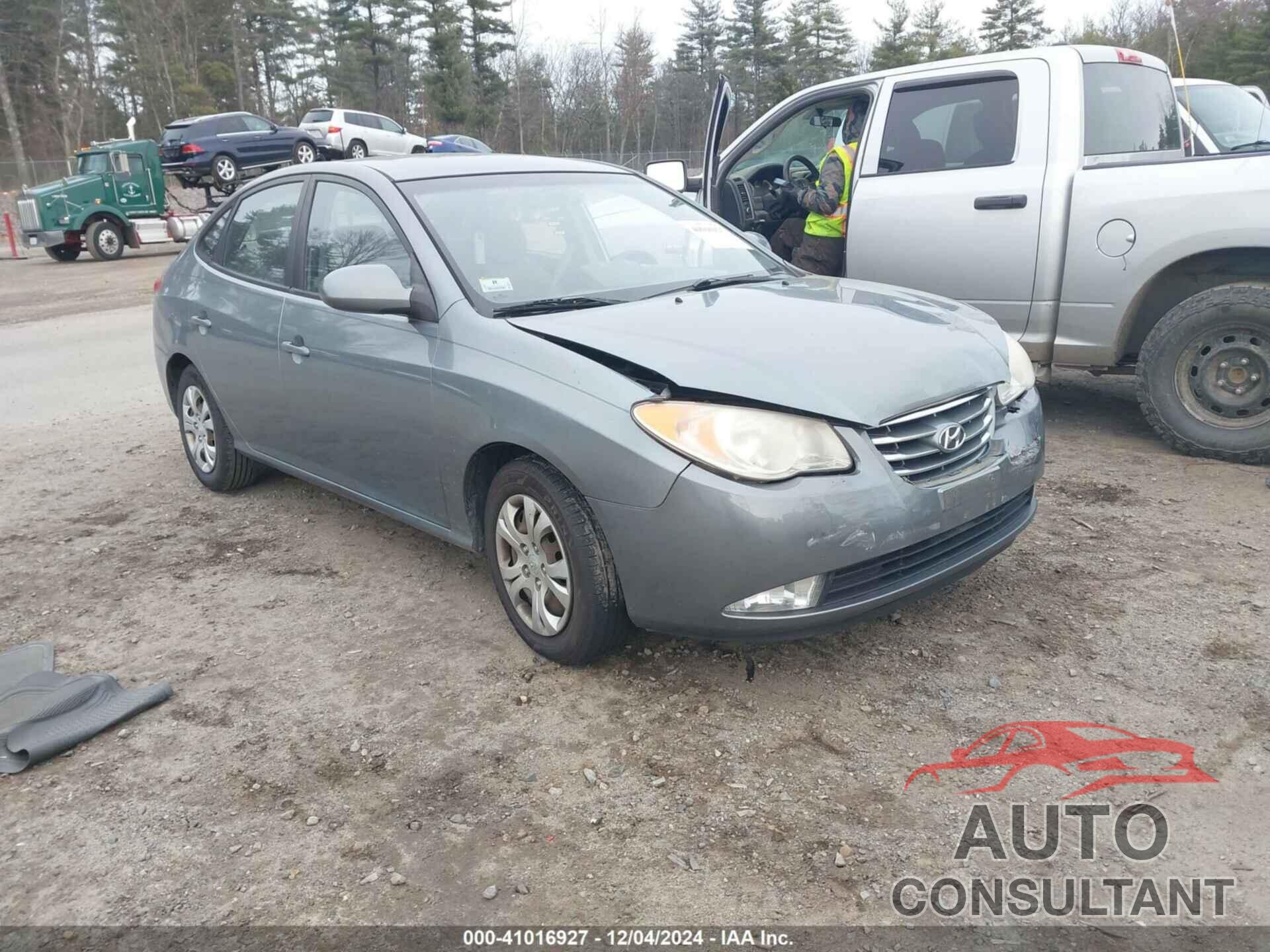 HYUNDAI ELANTRA 2010 - KMHDU4AD6AU909509