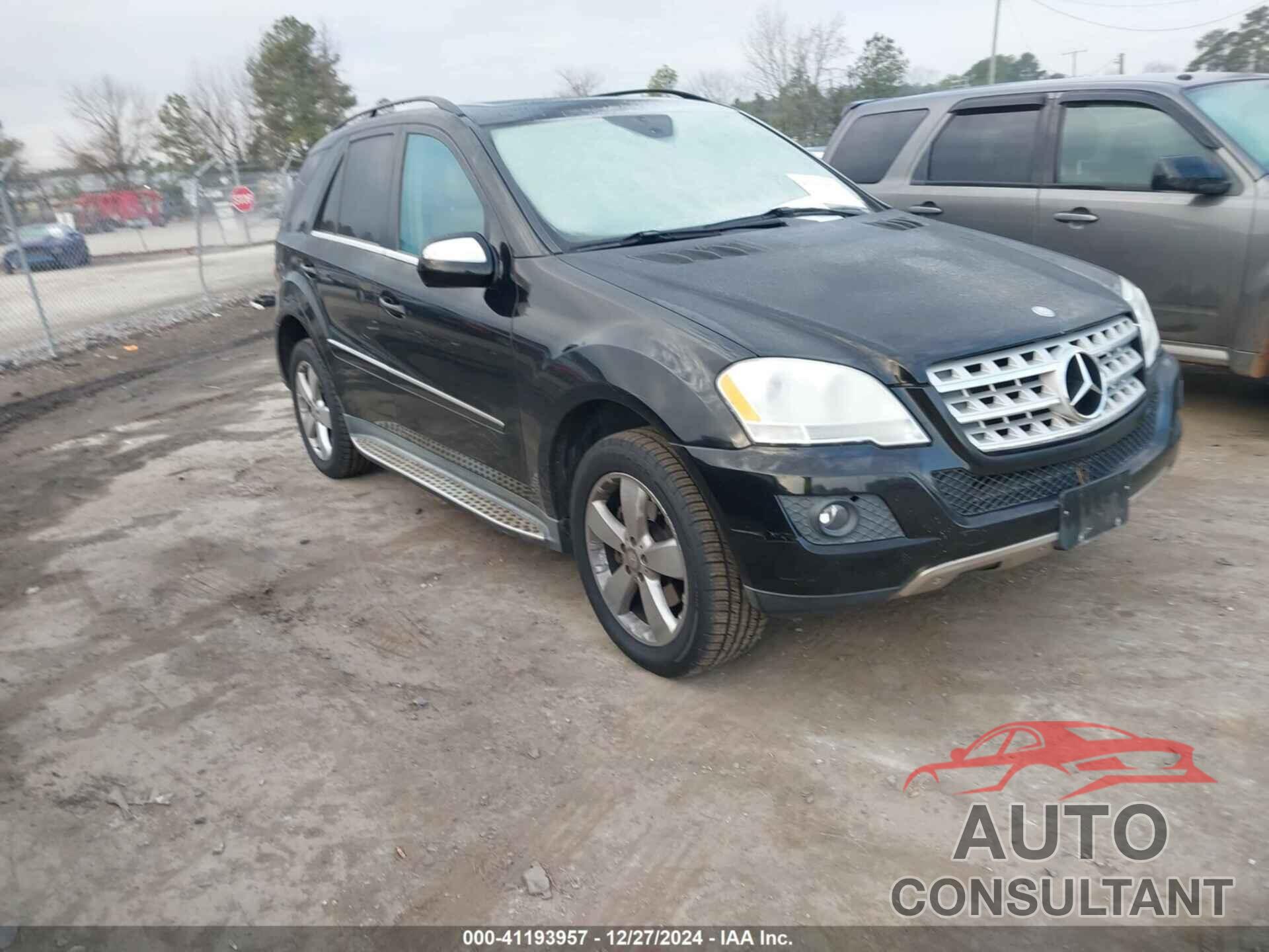 MERCEDES-BENZ ML 350 2010 - 4JGBB8GB2AA572879