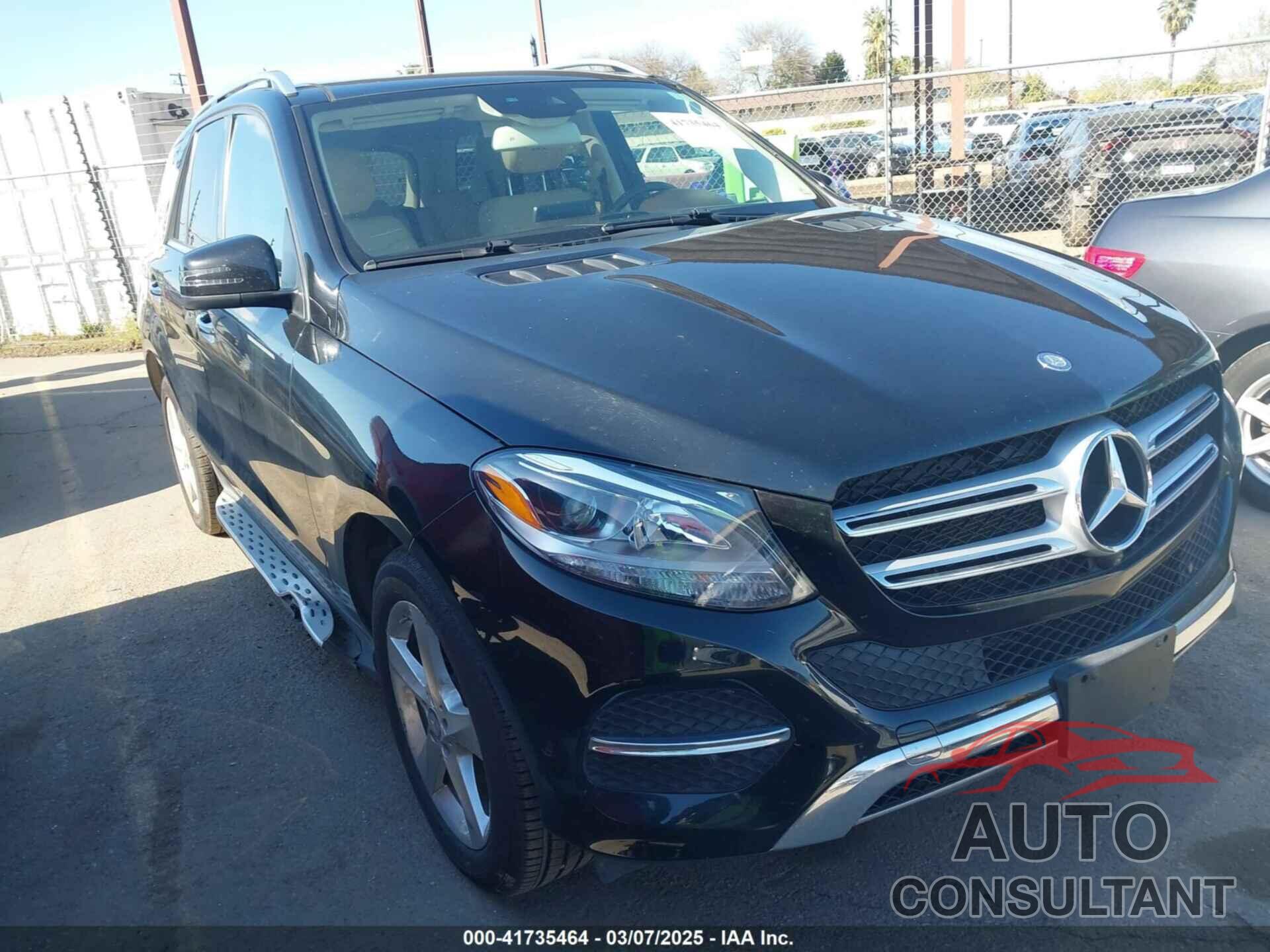 MERCEDES-BENZ GLE 350 2016 - 4JGDA5HB5GA791997