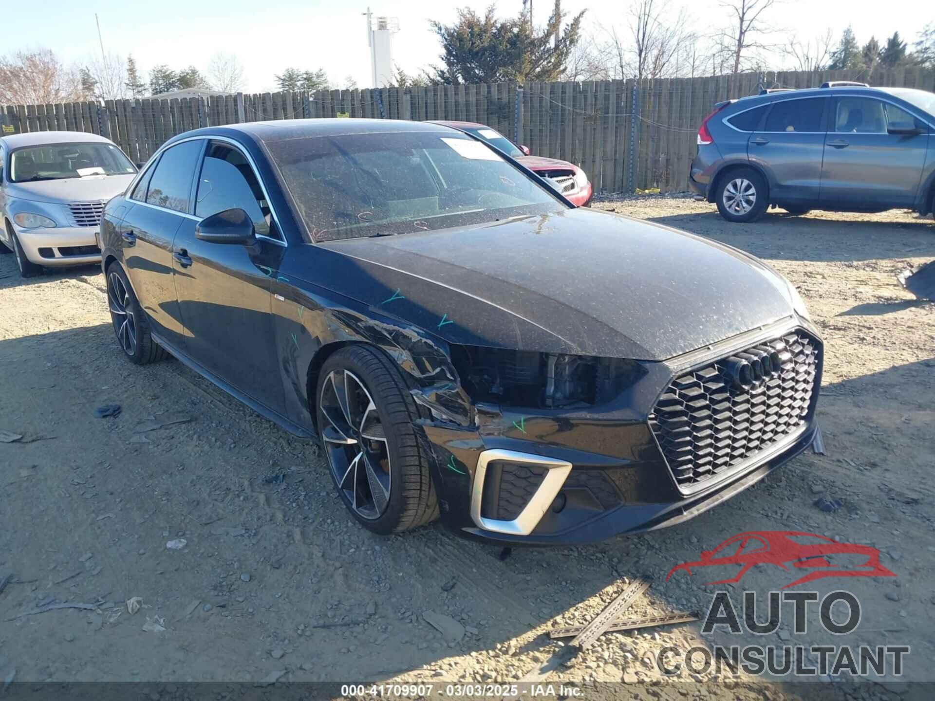AUDI A4 2020 - WAUENAF41LA042504