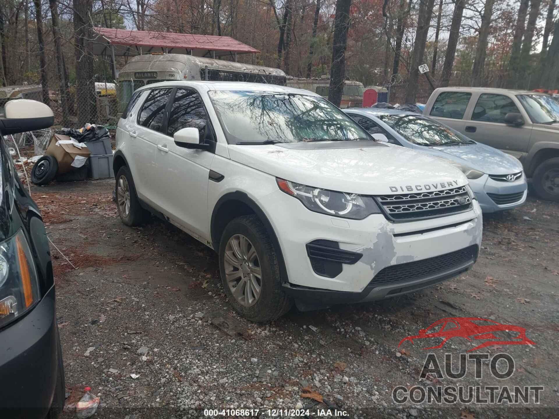 LAND ROVER DISCOVERY SPORT 2017 - SALCP2BGXHH683782