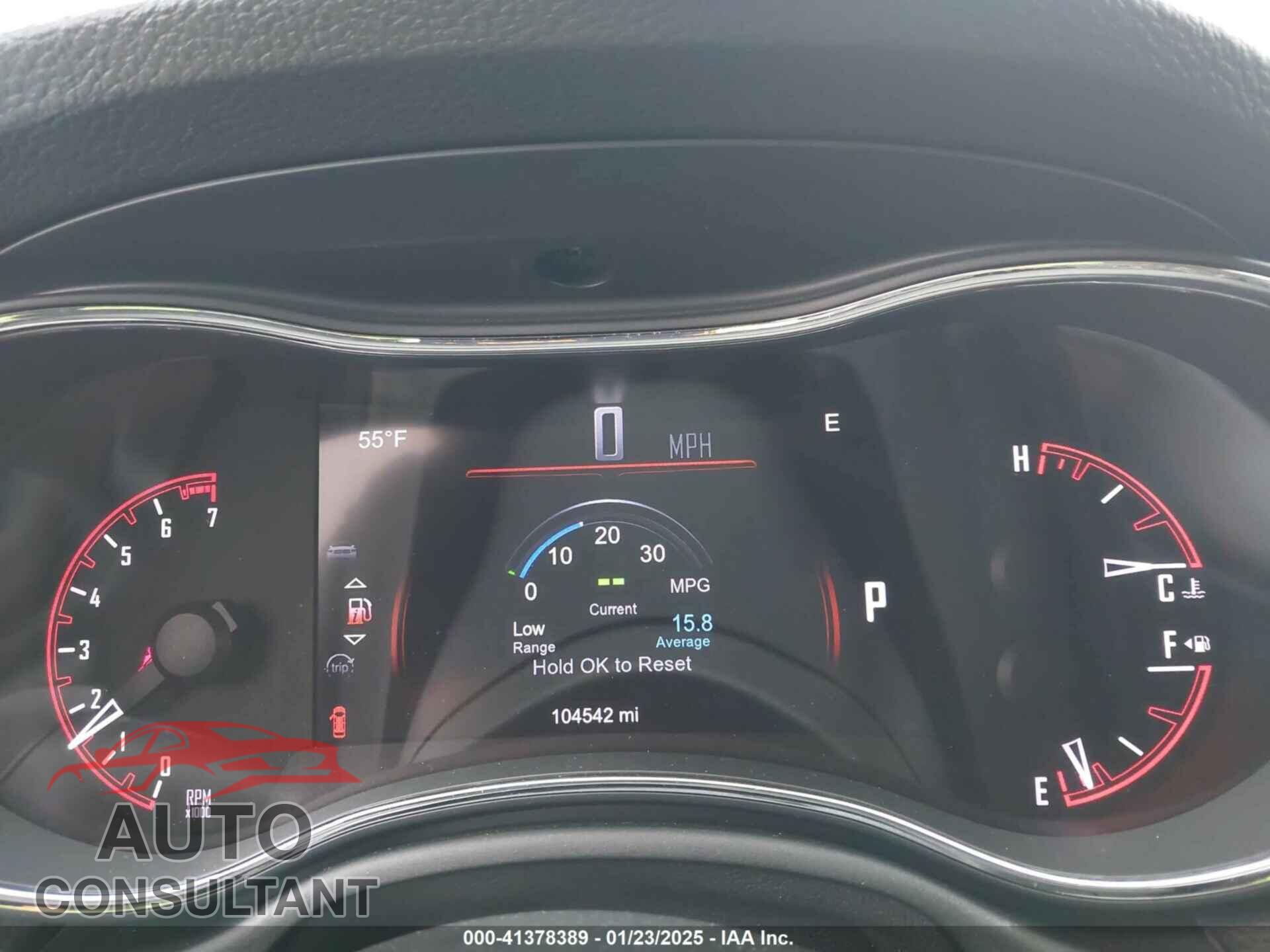 DODGE DURANGO 2014 - 1C4RDHAGXEC502994