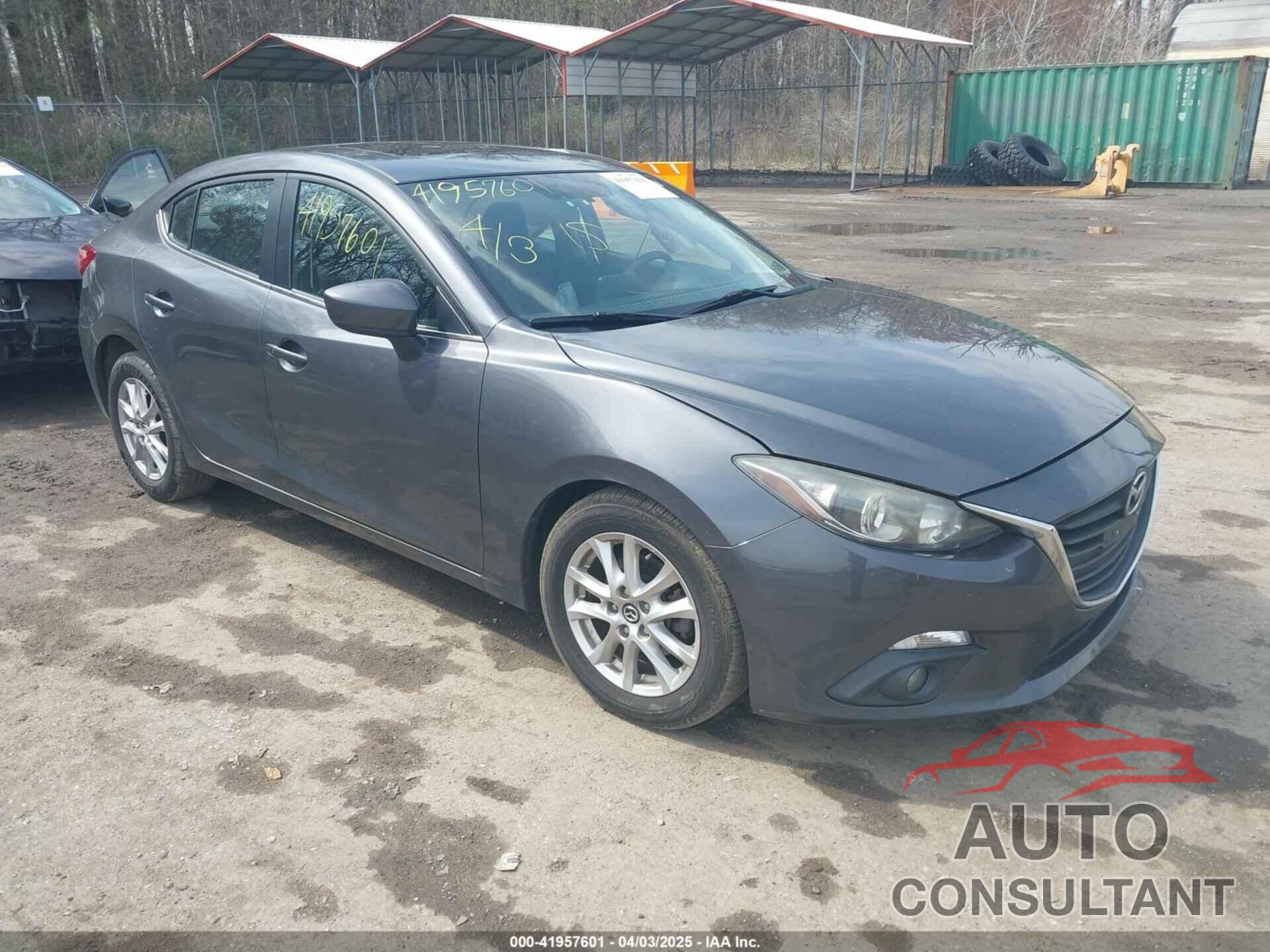 MAZDA MAZDA3 2016 - JM1BM1V70G1313854