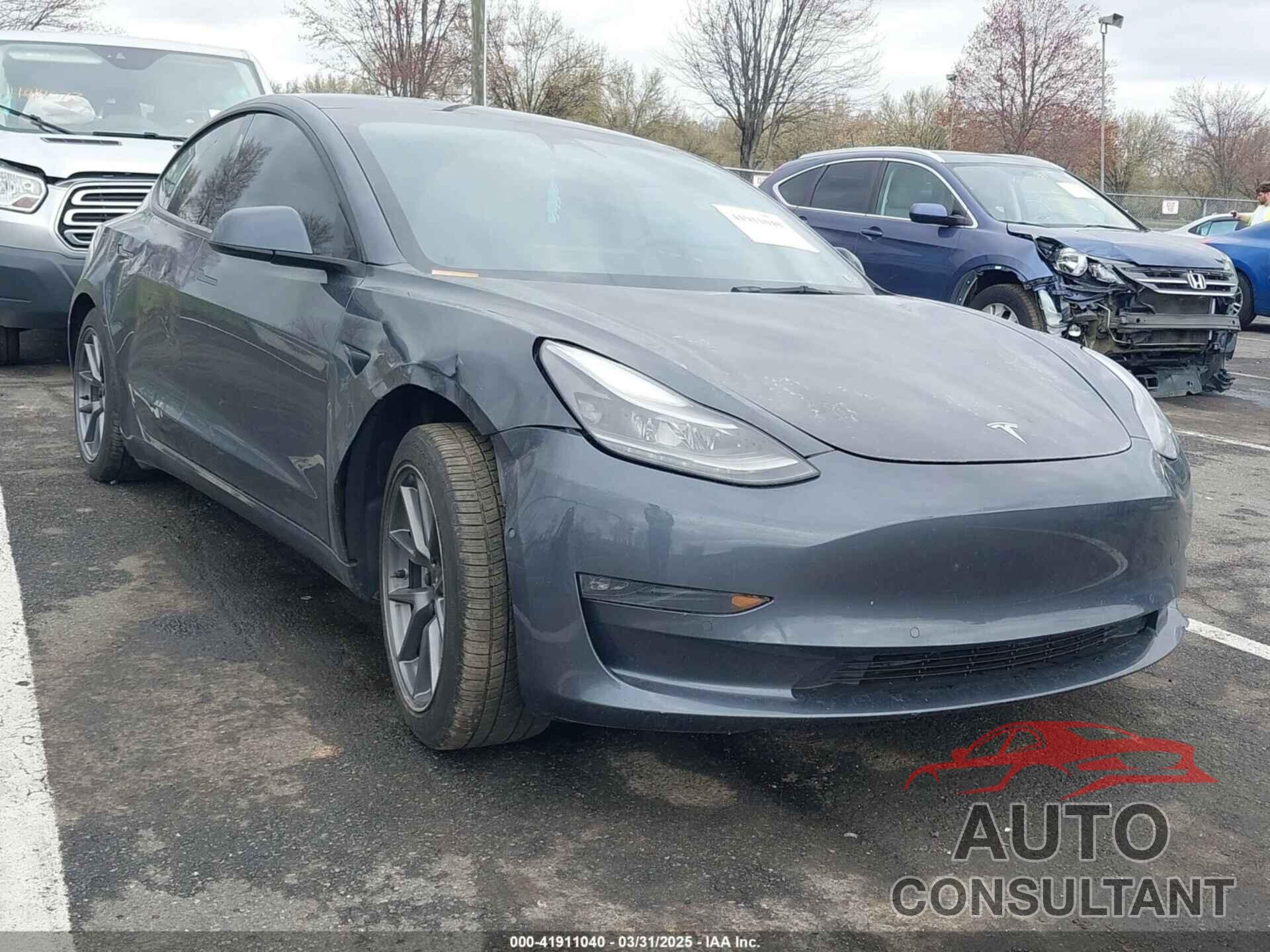 TESLA MODEL 3 2022 - 5YJ3E1EB9NF206943
