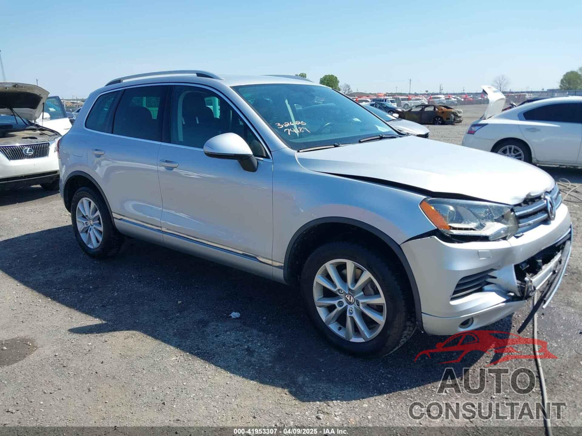 VOLKSWAGEN TOUAREG 2014 - WVGEF9BP6ED007436