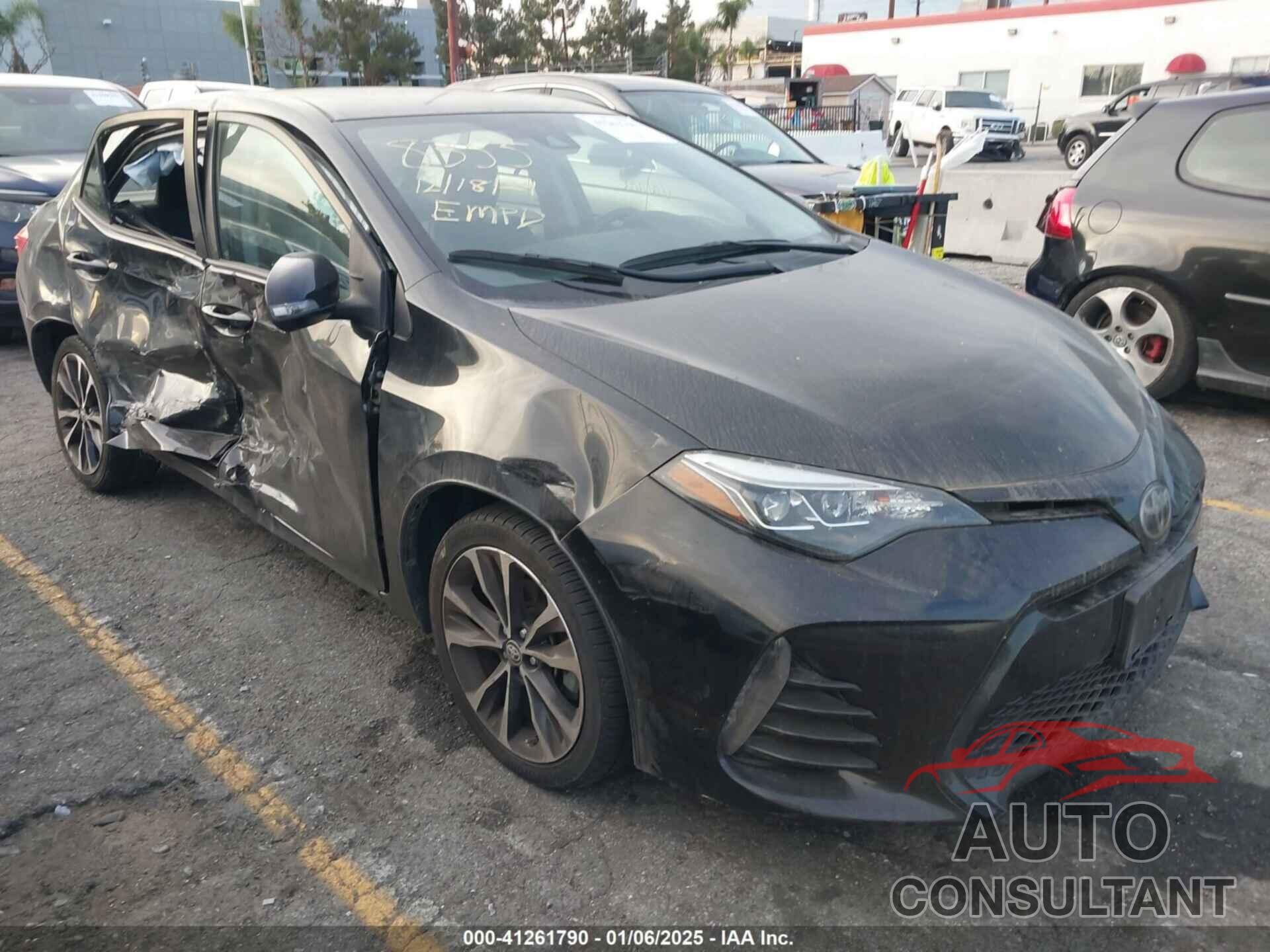 TOYOTA COROLLA 2017 - 5YFBURHE7HP721743