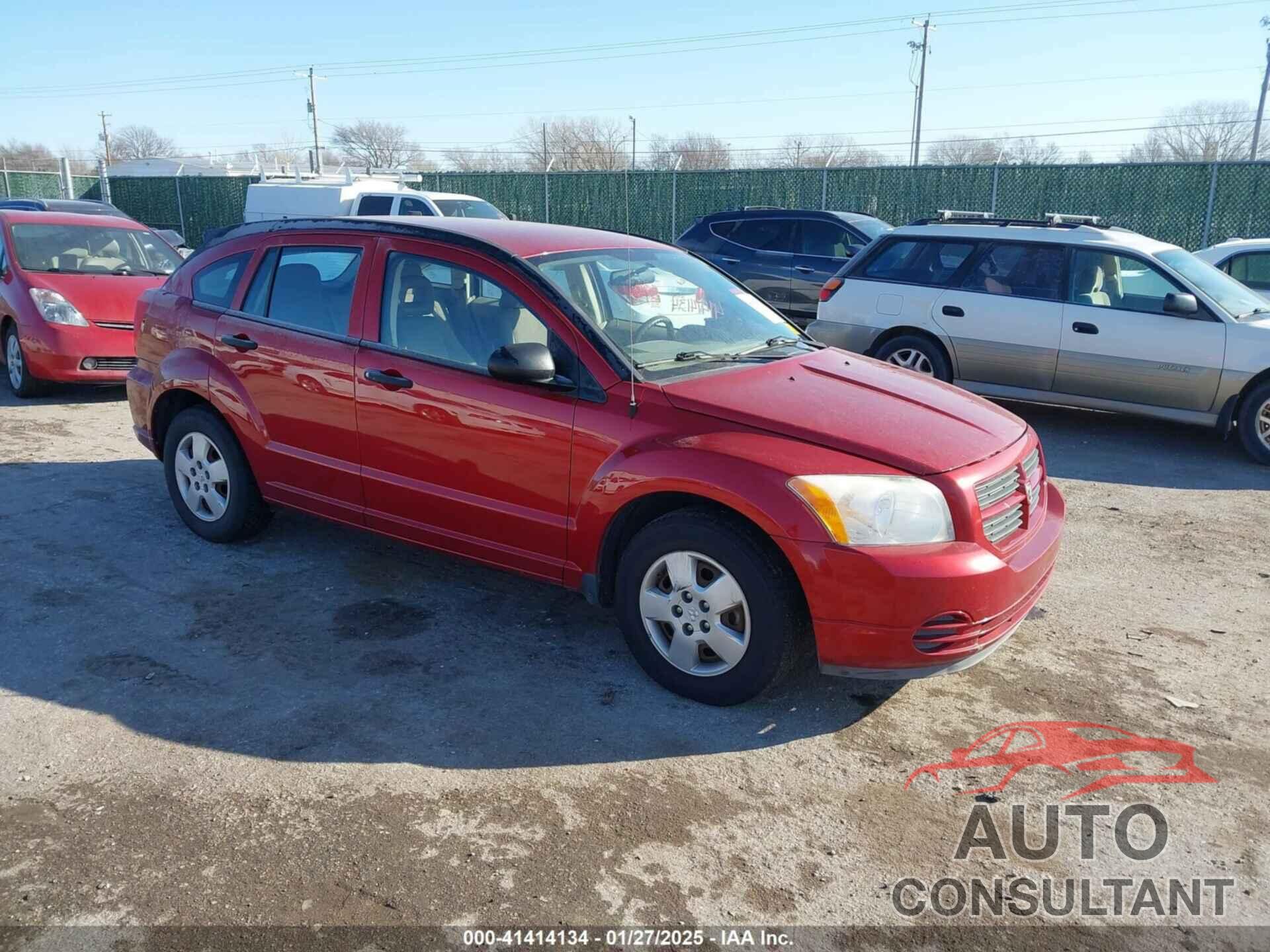 DODGE CALIBER 2009 - 1B3HB28A09D161462