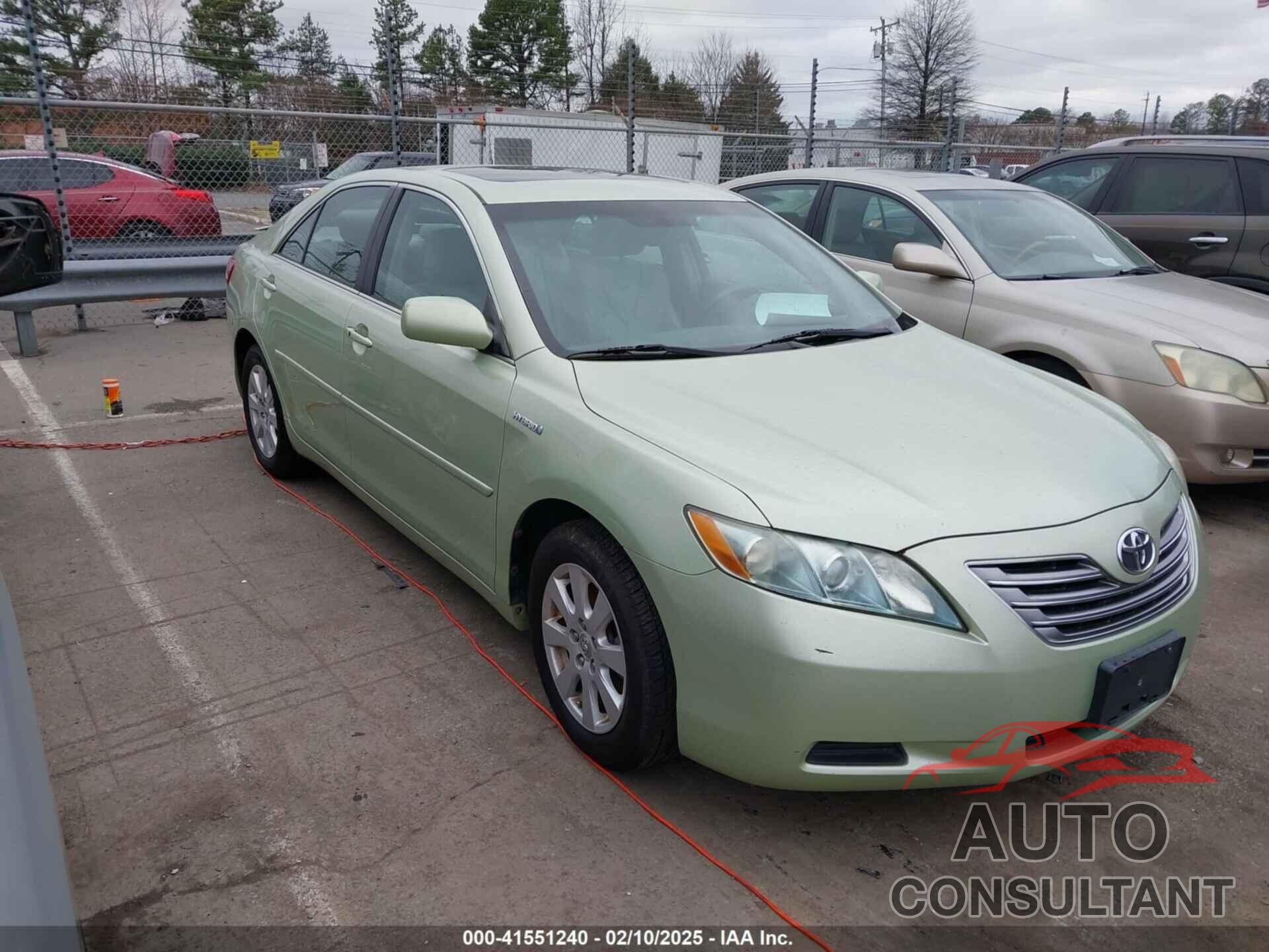TOYOTA CAMRY HYBRID 2009 - 4T1BB46K19U086164