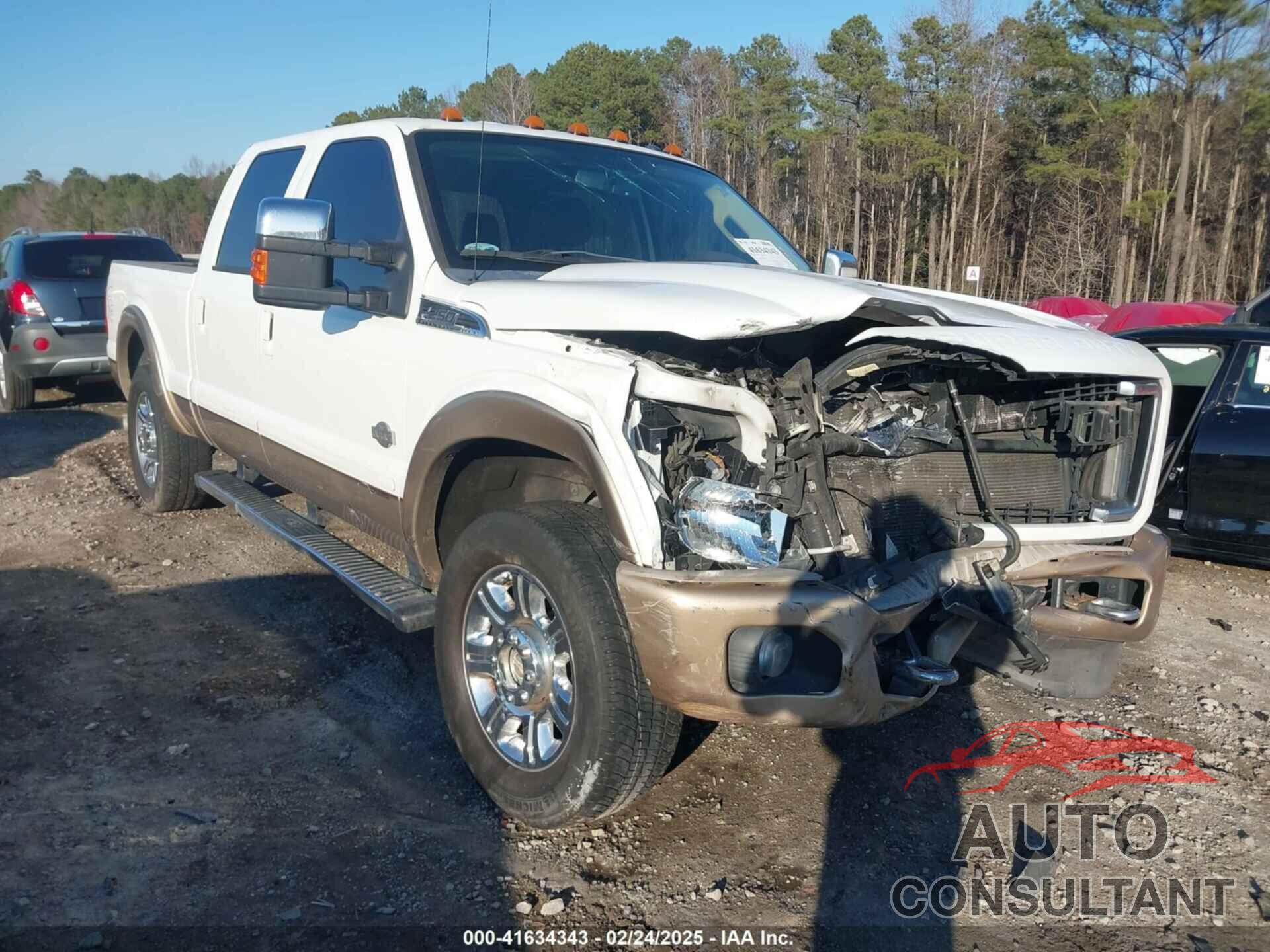 FORD F-250 2012 - 1FT7W2BT4CEC74924