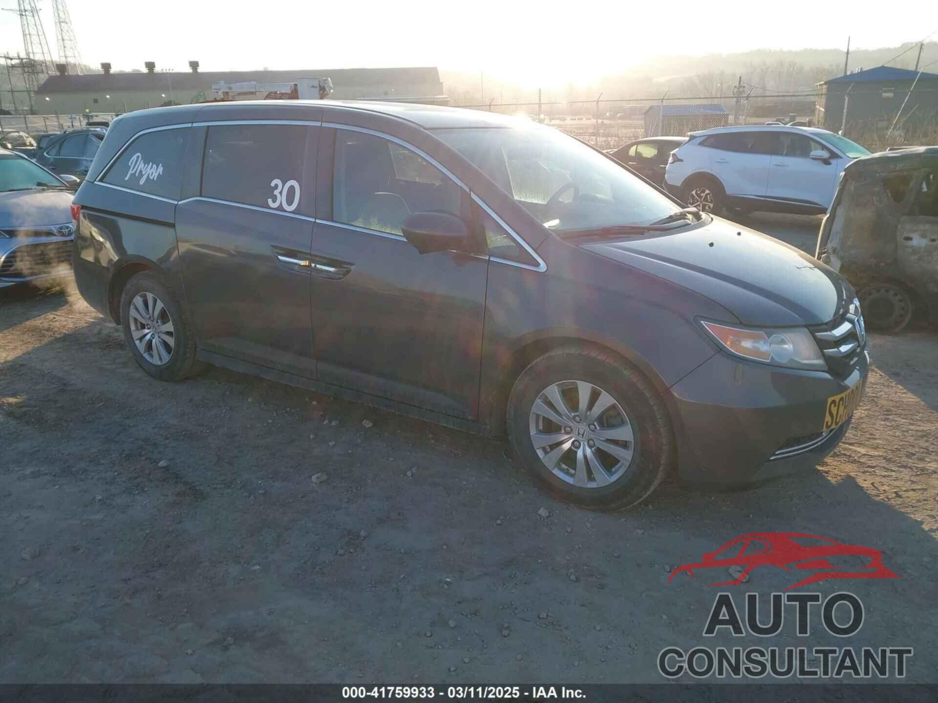 HONDA ODYSSEY 2016 - 5FNRL5H38GB150895