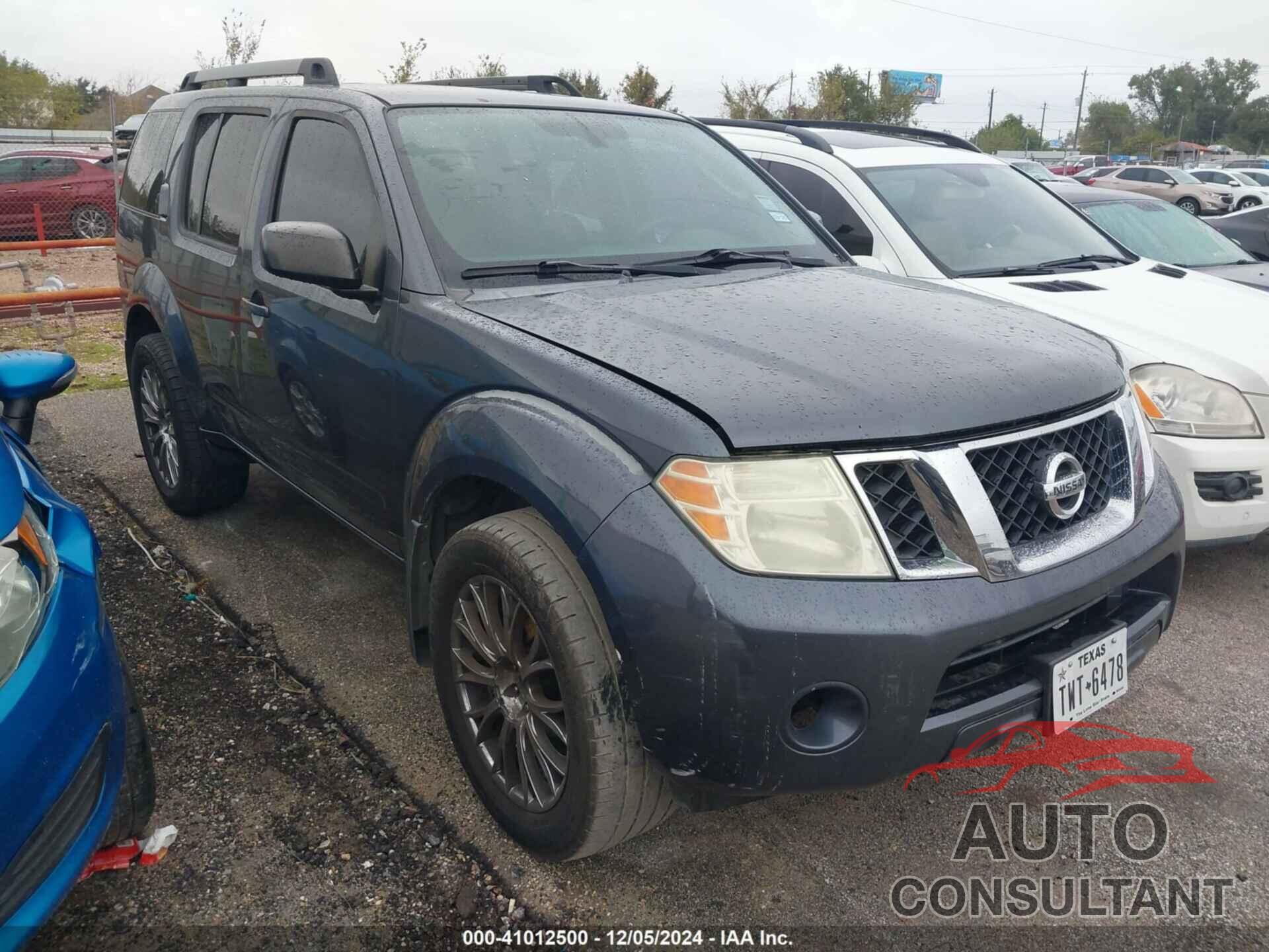 NISSAN PATHFINDER 2011 - 5N1AR1NB2BC612921