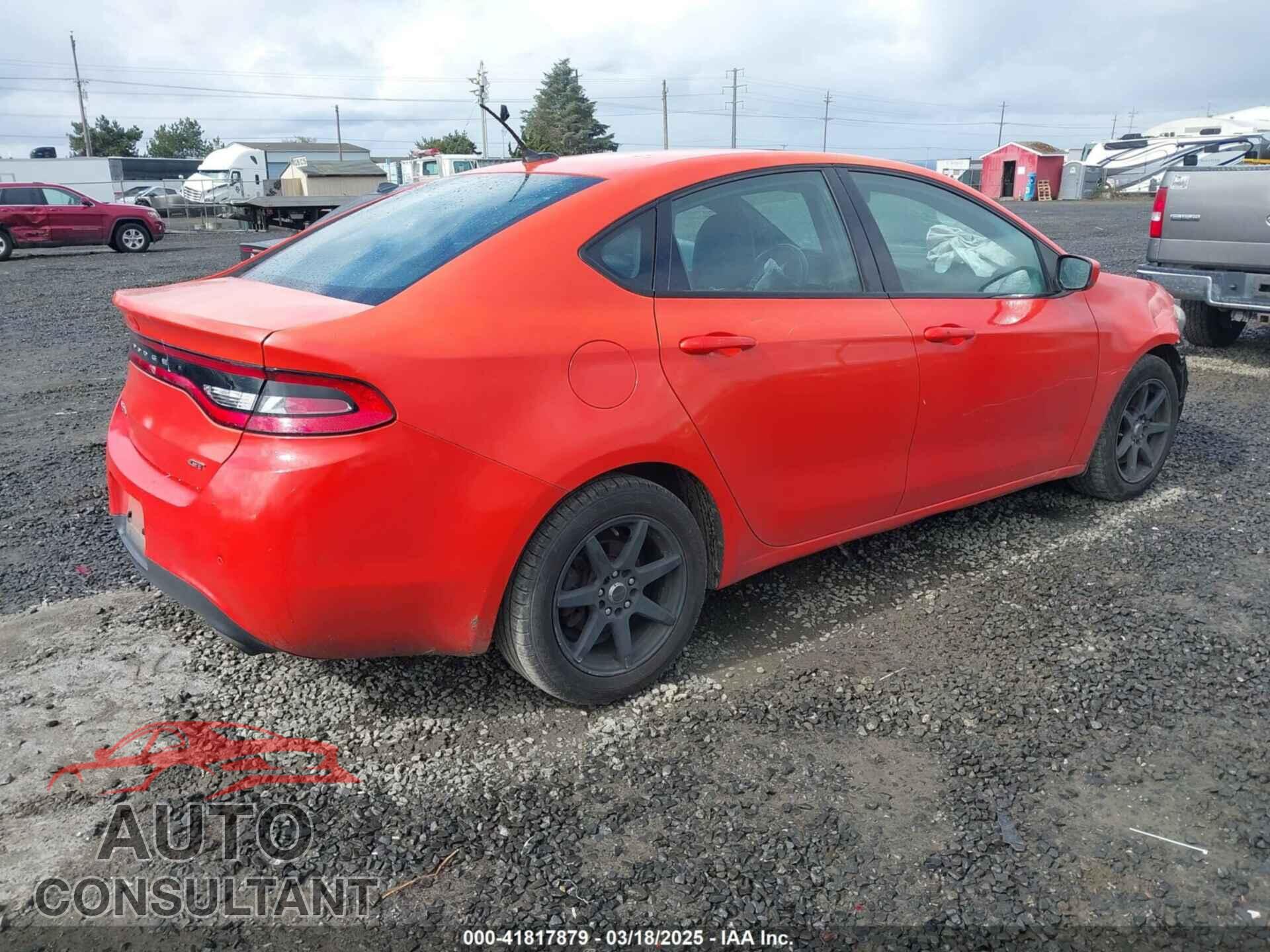 DODGE DART 2015 - 1C3CDFEB1FD242901