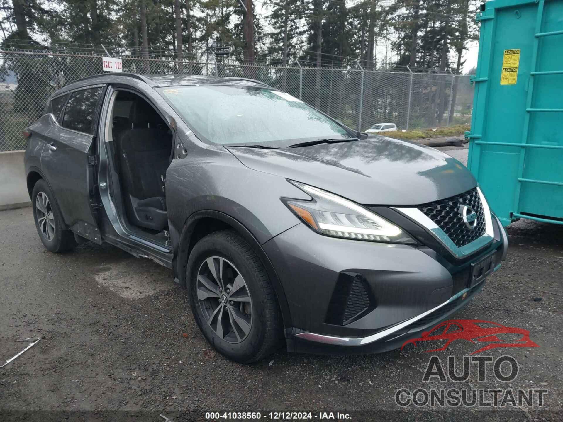 NISSAN MURANO 2019 - 5N1AZ2MS0KN113076