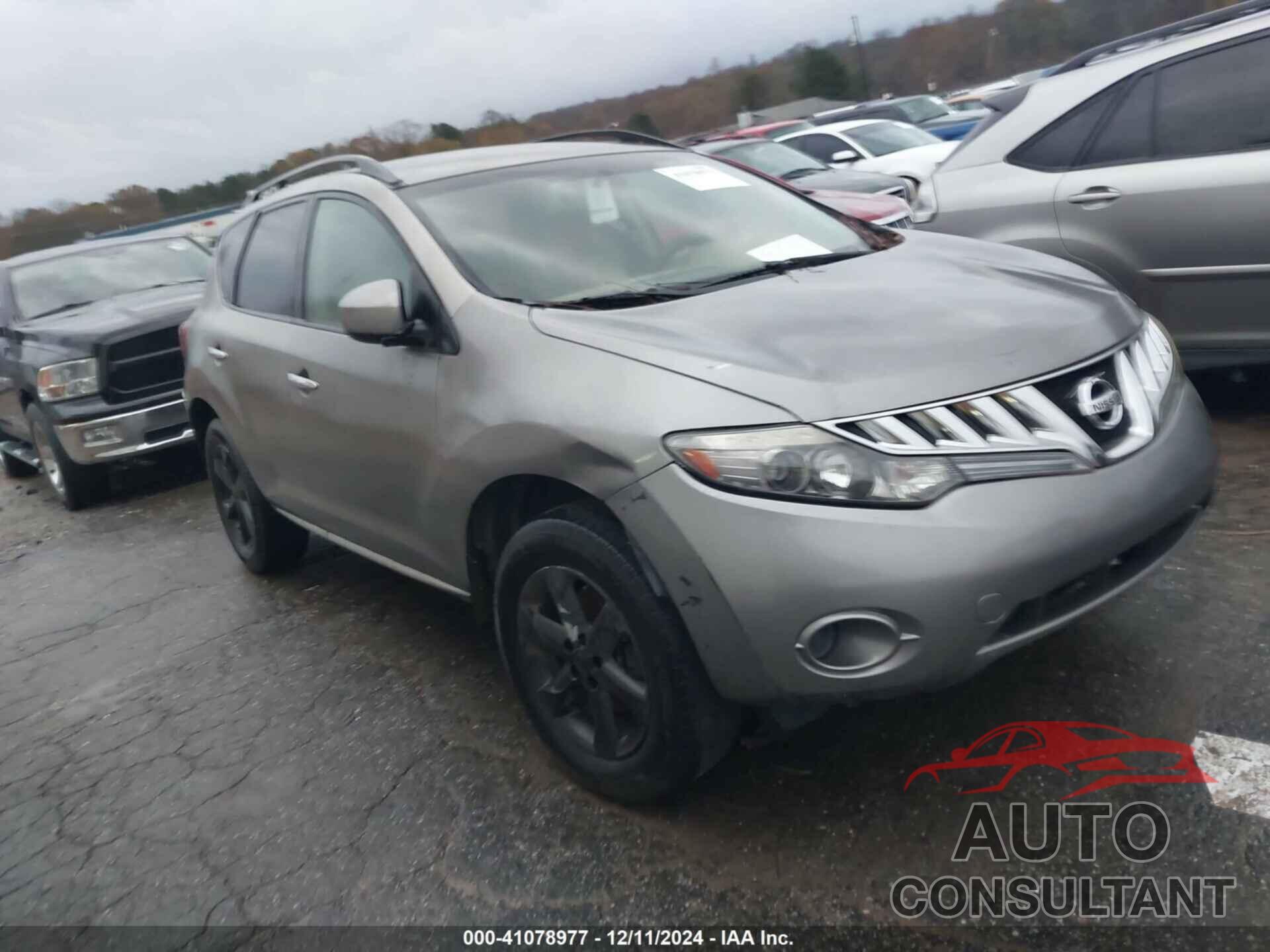 NISSAN MURANO 2009 - JN8AZ18W29W158296