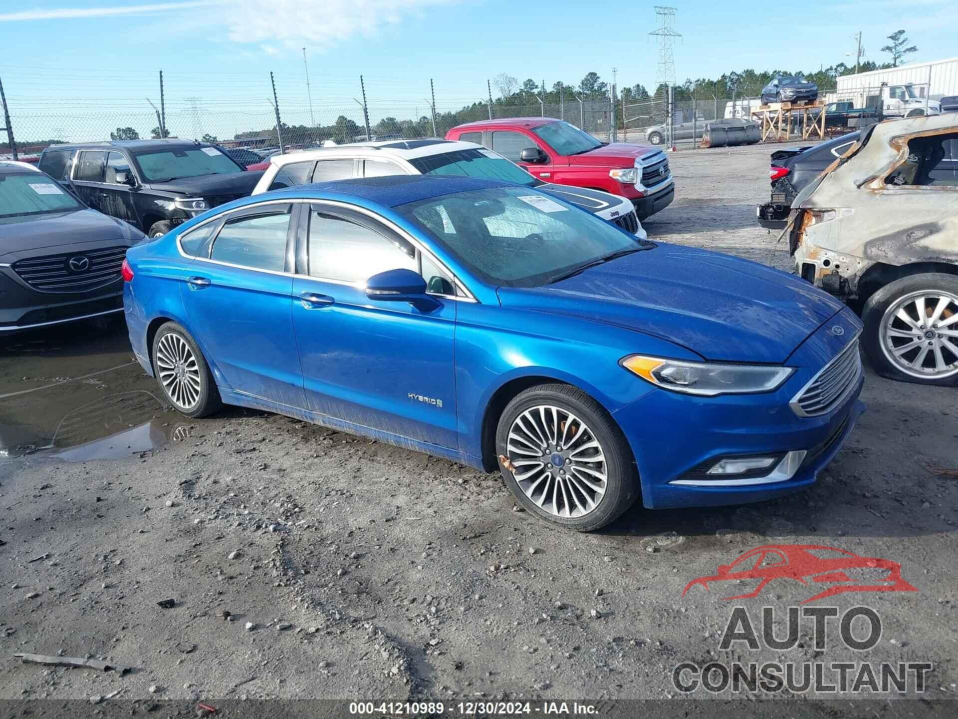FORD FUSION HYBRID 2017 - 3FA6P0RU3HR182063