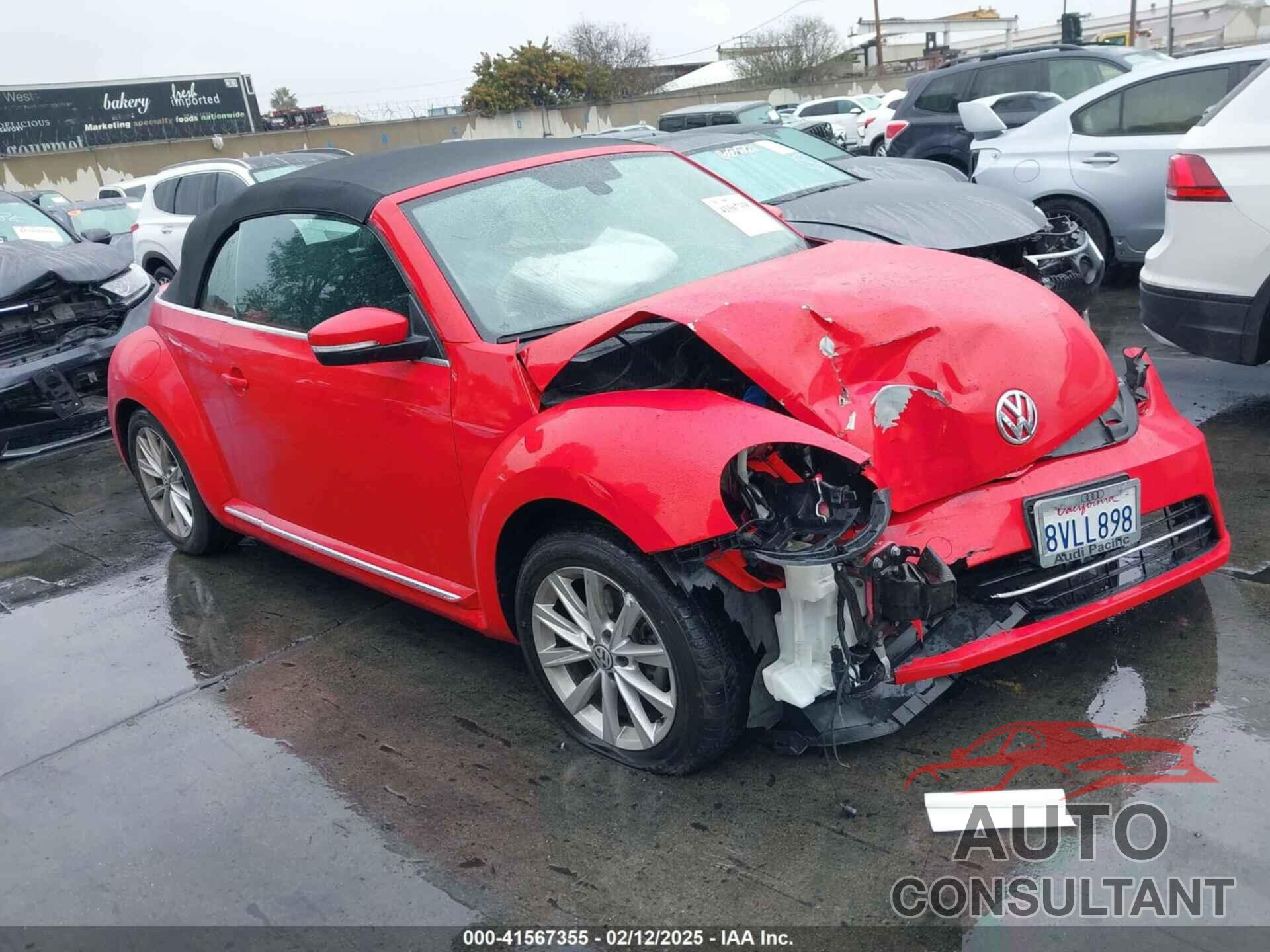 VOLKSWAGEN BEETLE 2019 - 3VW5DAAT6KM507667