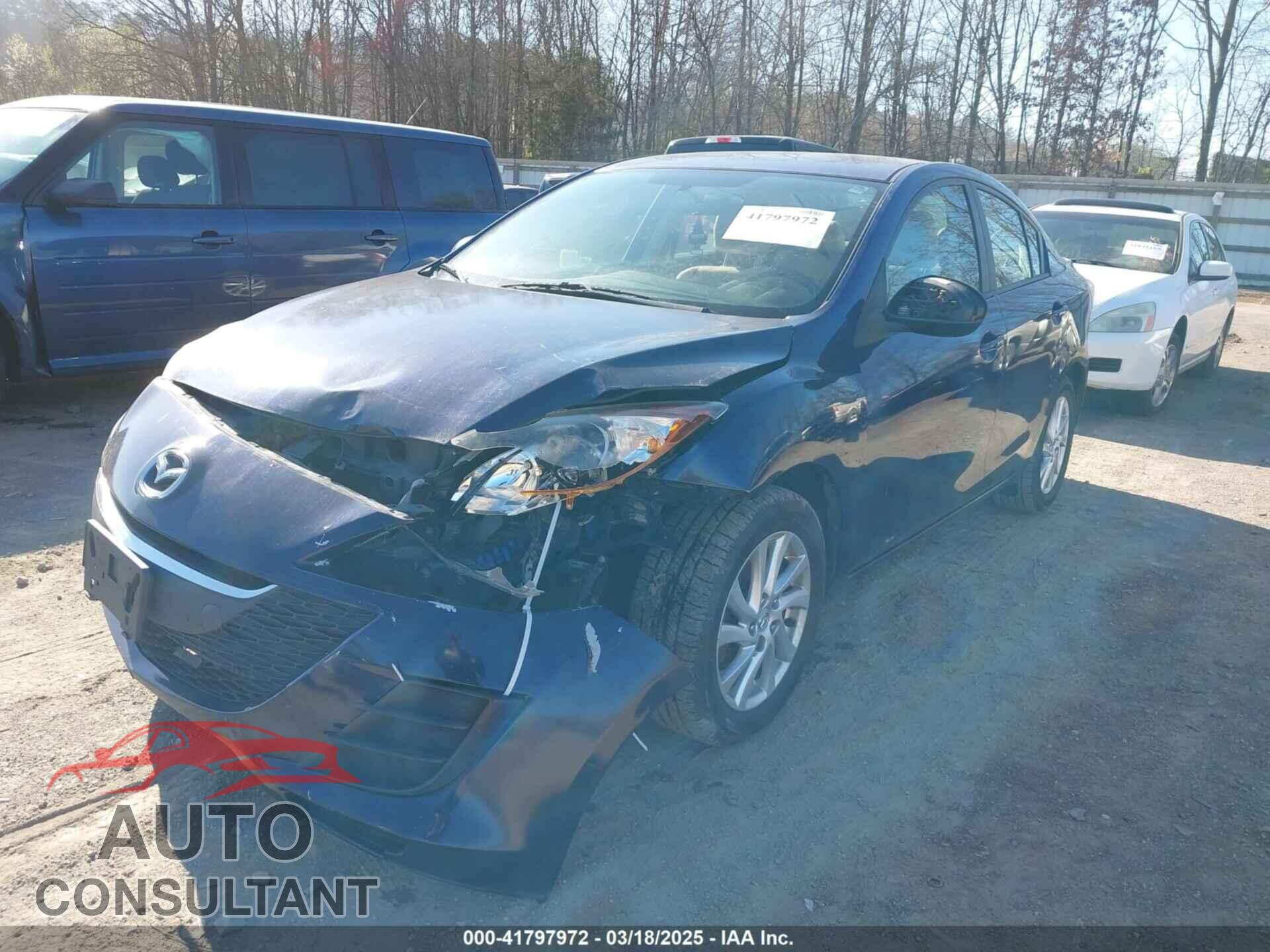 MAZDA MAZDA3 2012 - JM1BL1V76C1628042