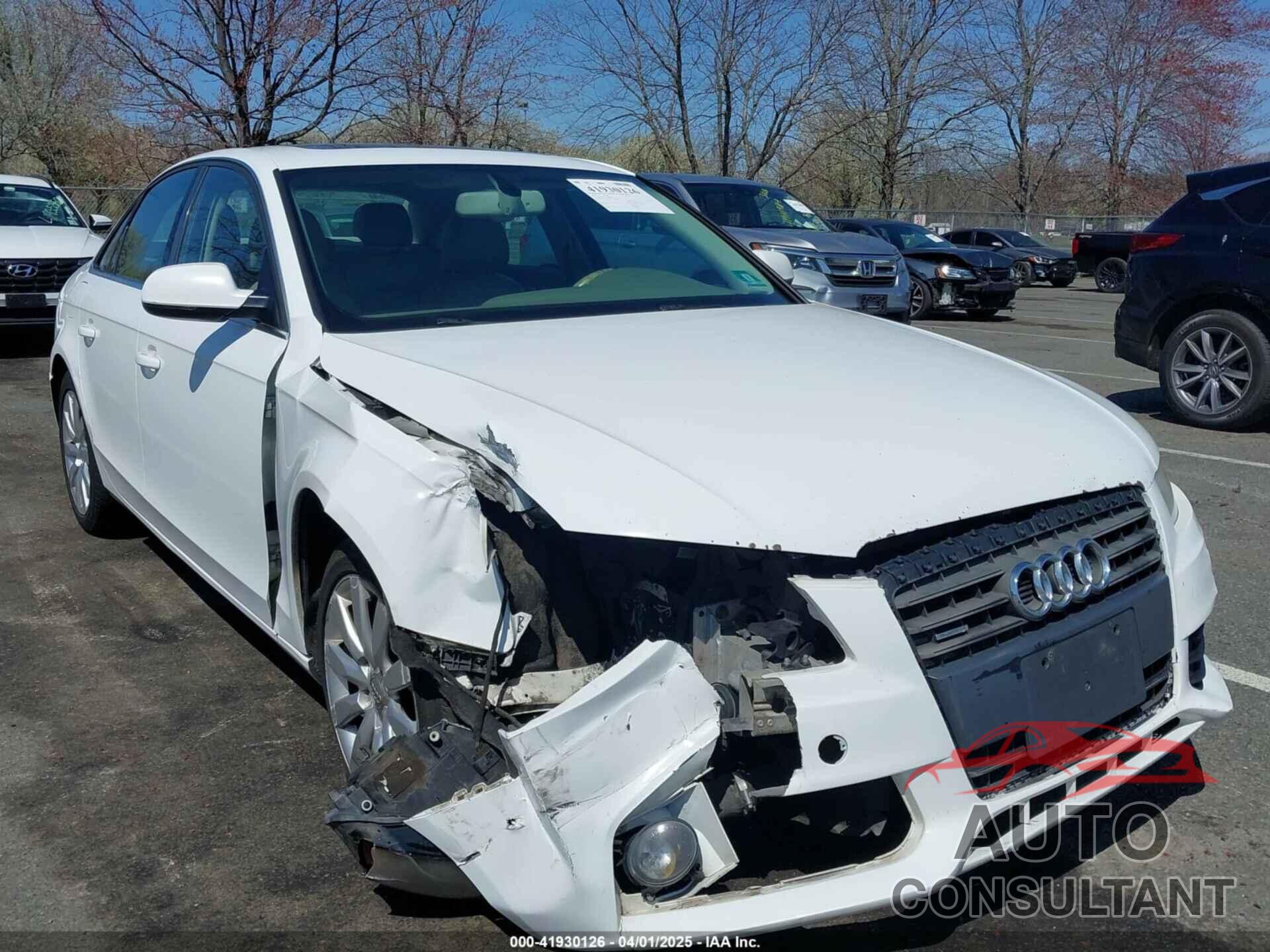 AUDI A4 2011 - WAUFFAFL2BA091511