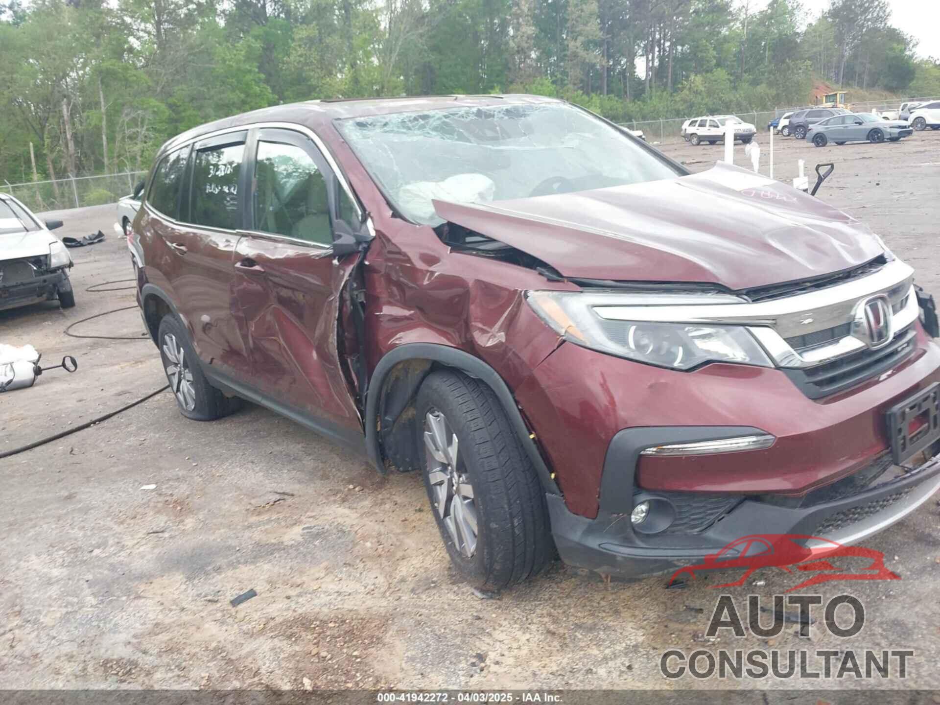HONDA PILOT 2021 - 5FNYF5H57MB008750