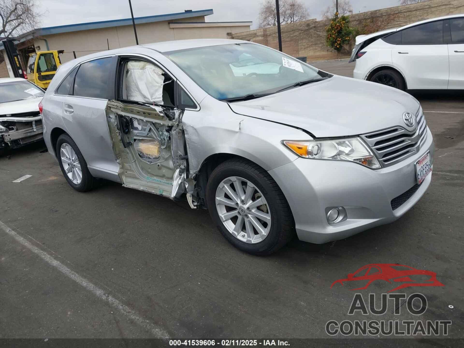 TOYOTA VENZA 2012 - 4T3ZA3BB6CU059445