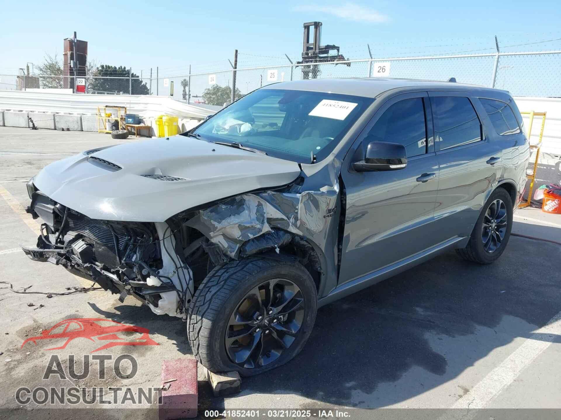 DODGE DURANGO 2021 - 1C4SDHCT9MC573095