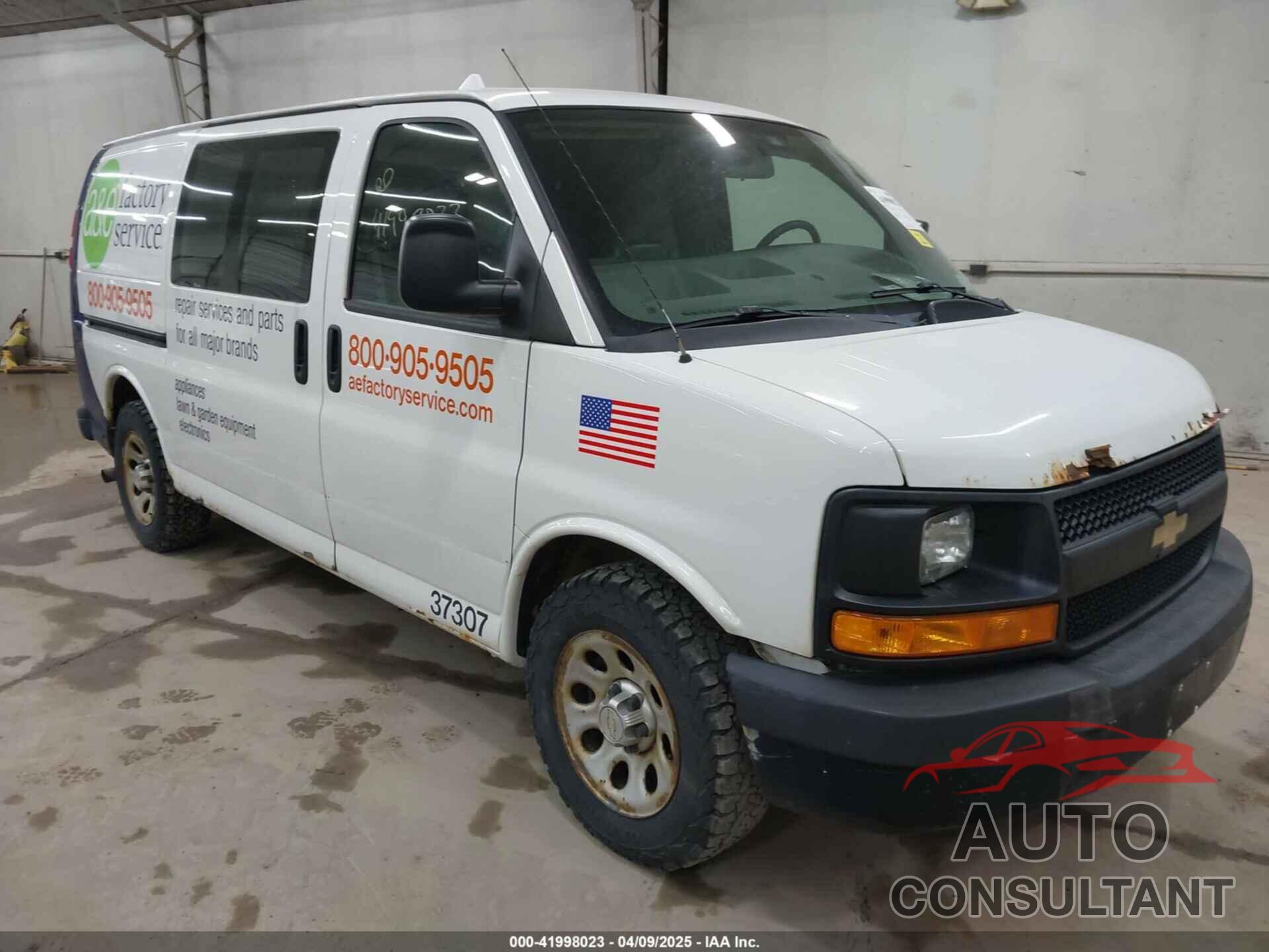 CHEVROLET EXPRESS 2013 - 1GCSGAFX5D1159918