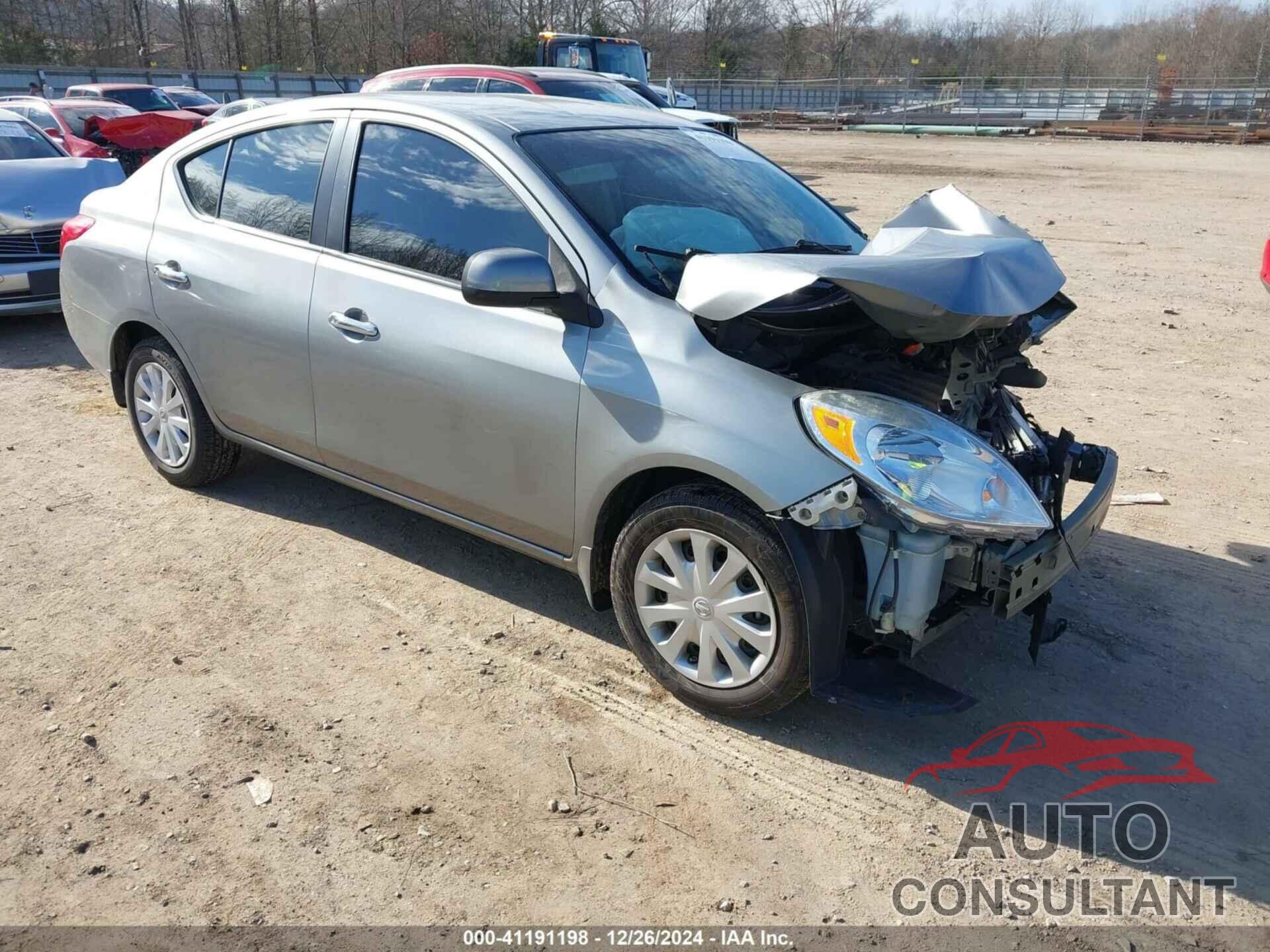 NISSAN VERSA 2012 - 3N1CN7APXCL934941