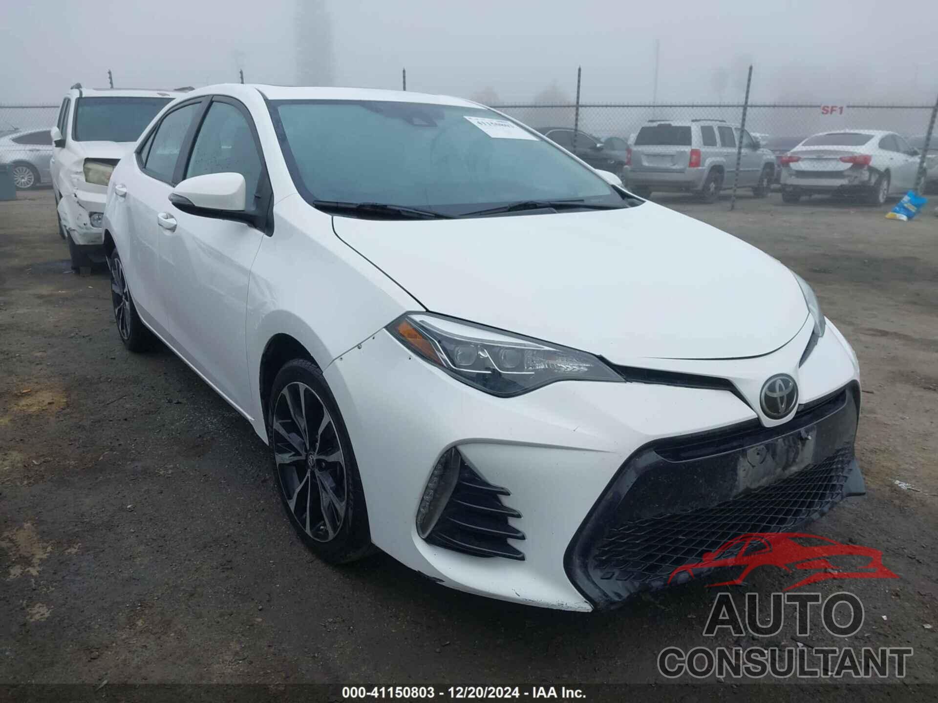 TOYOTA COROLLA 2018 - 2T1BURHE1JC046204