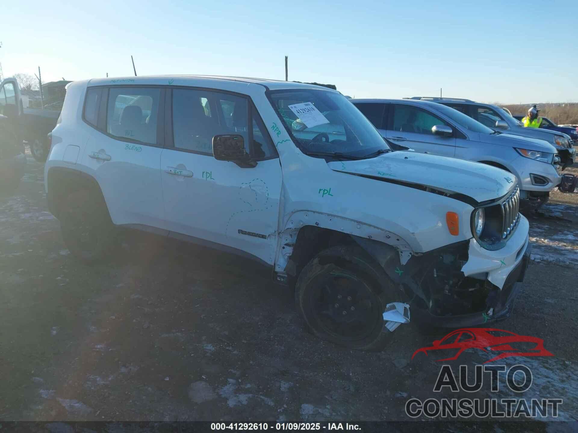 JEEP RENEGADE 2019 - ZACNJBAB7KPK91458