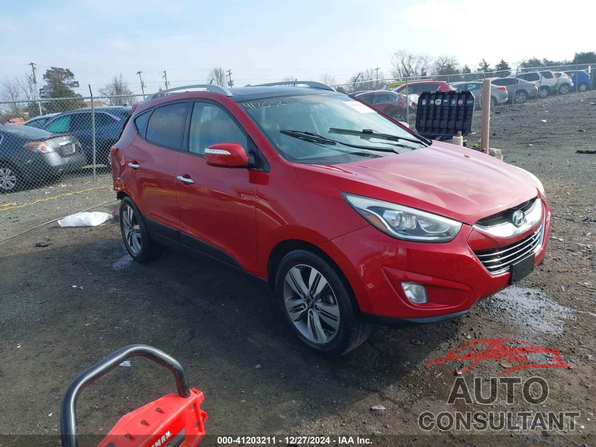 HYUNDAI TUCSON 2014 - KM8JUCAG1EU844193