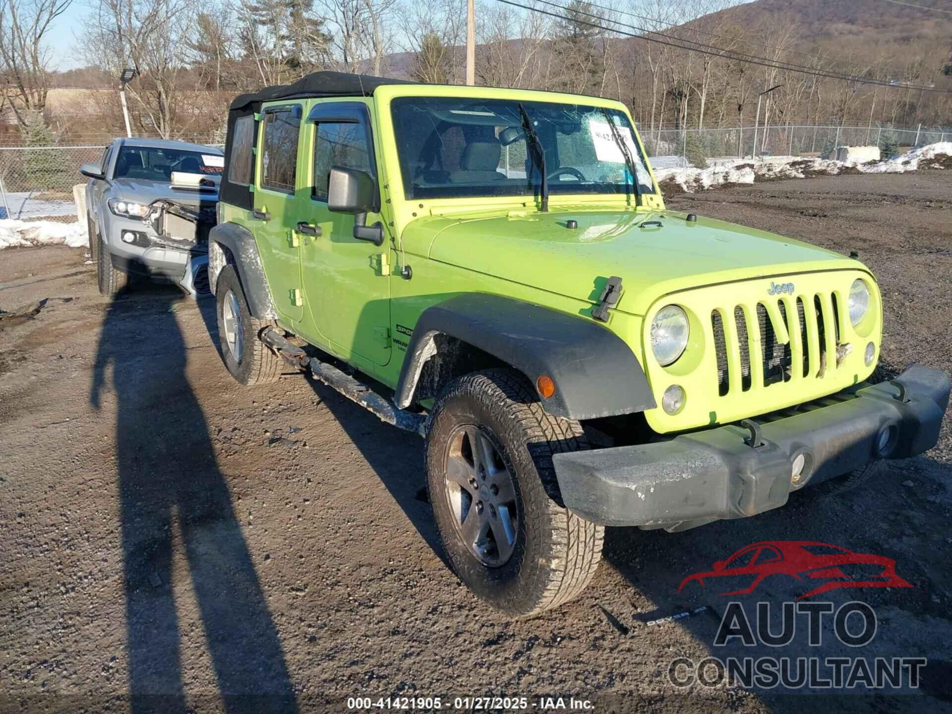 JEEP WRANGLER UNLIMITED 2017 - 1C4BJWDG7HL503101