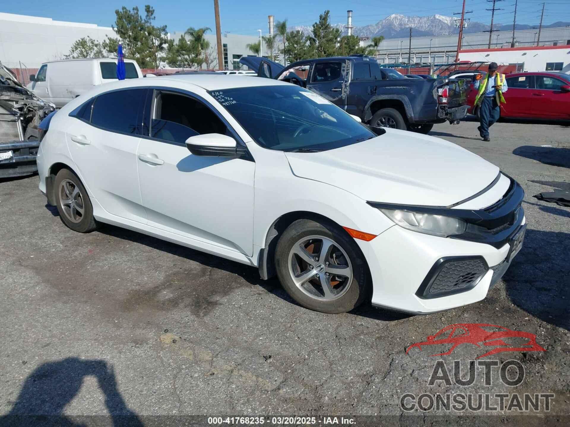 HONDA CIVIC 2018 - SHHFK7H37JU417760