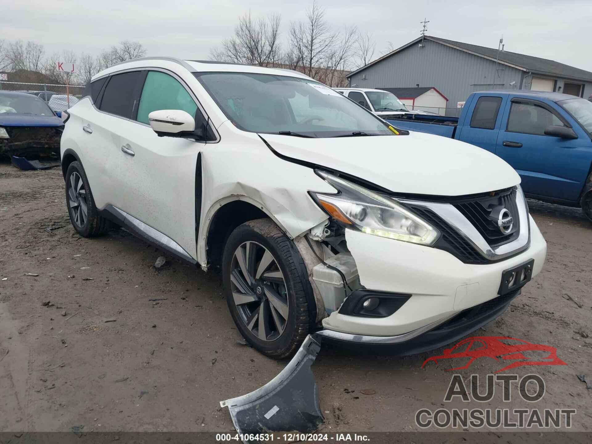 NISSAN MURANO 2018 - 5N1AZ2MH8JN192614