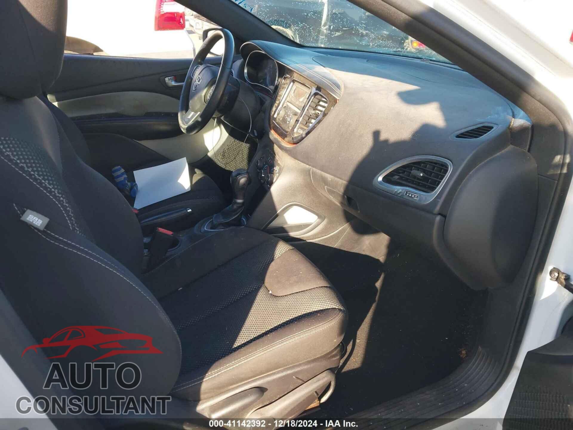 DODGE DART 2015 - 1C3CDFBBXFD118842