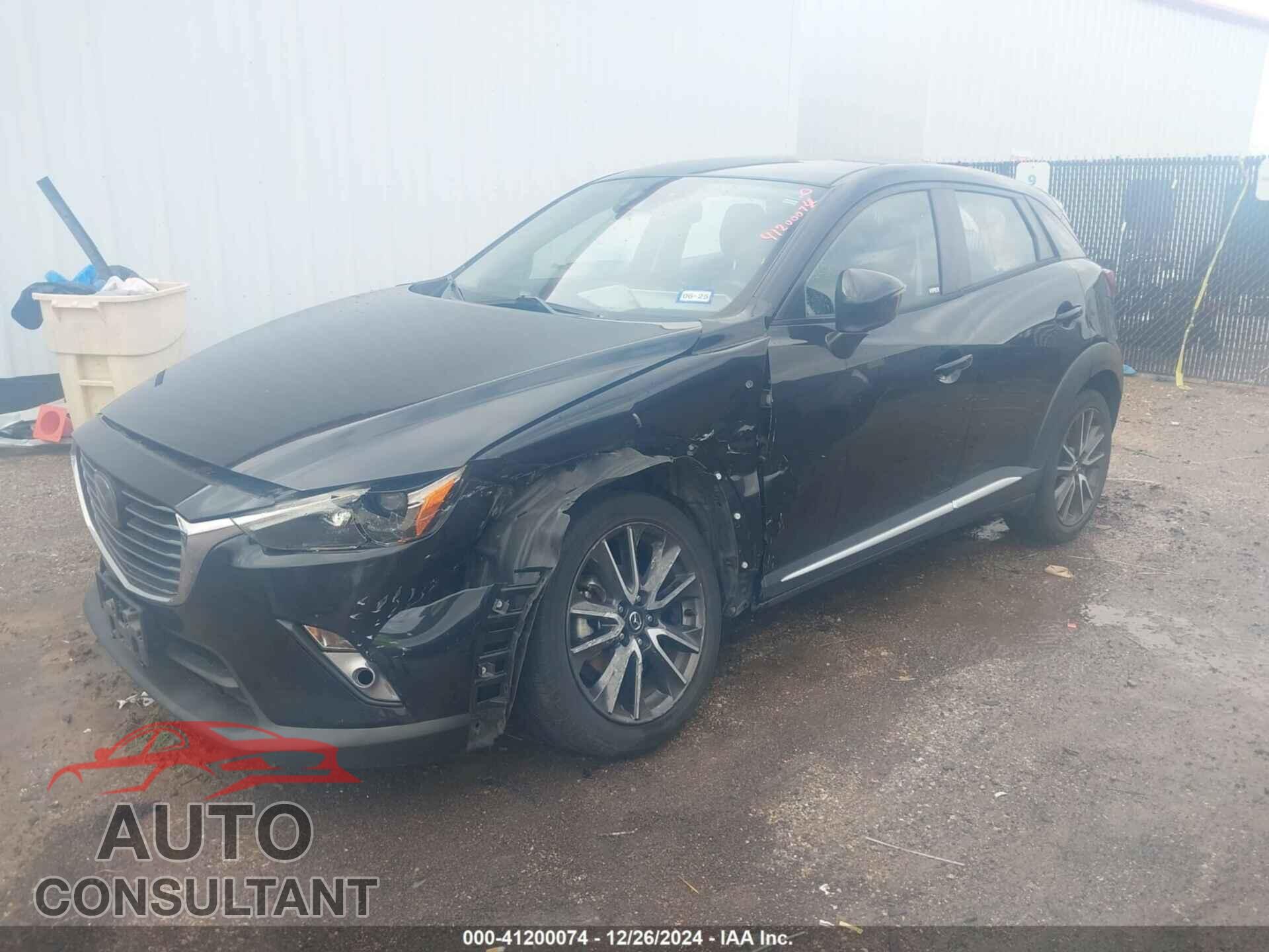 MAZDA CX-3 2017 - JM1DKDD70H0174012
