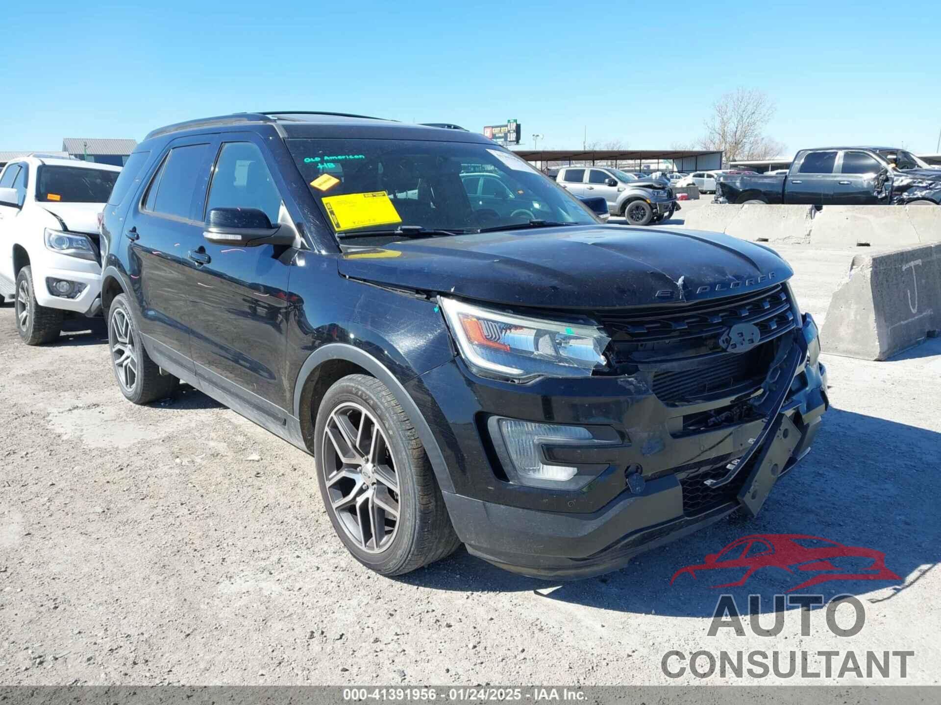 FORD EXPLORER 2017 - 1FM5K8GT5HGA65908