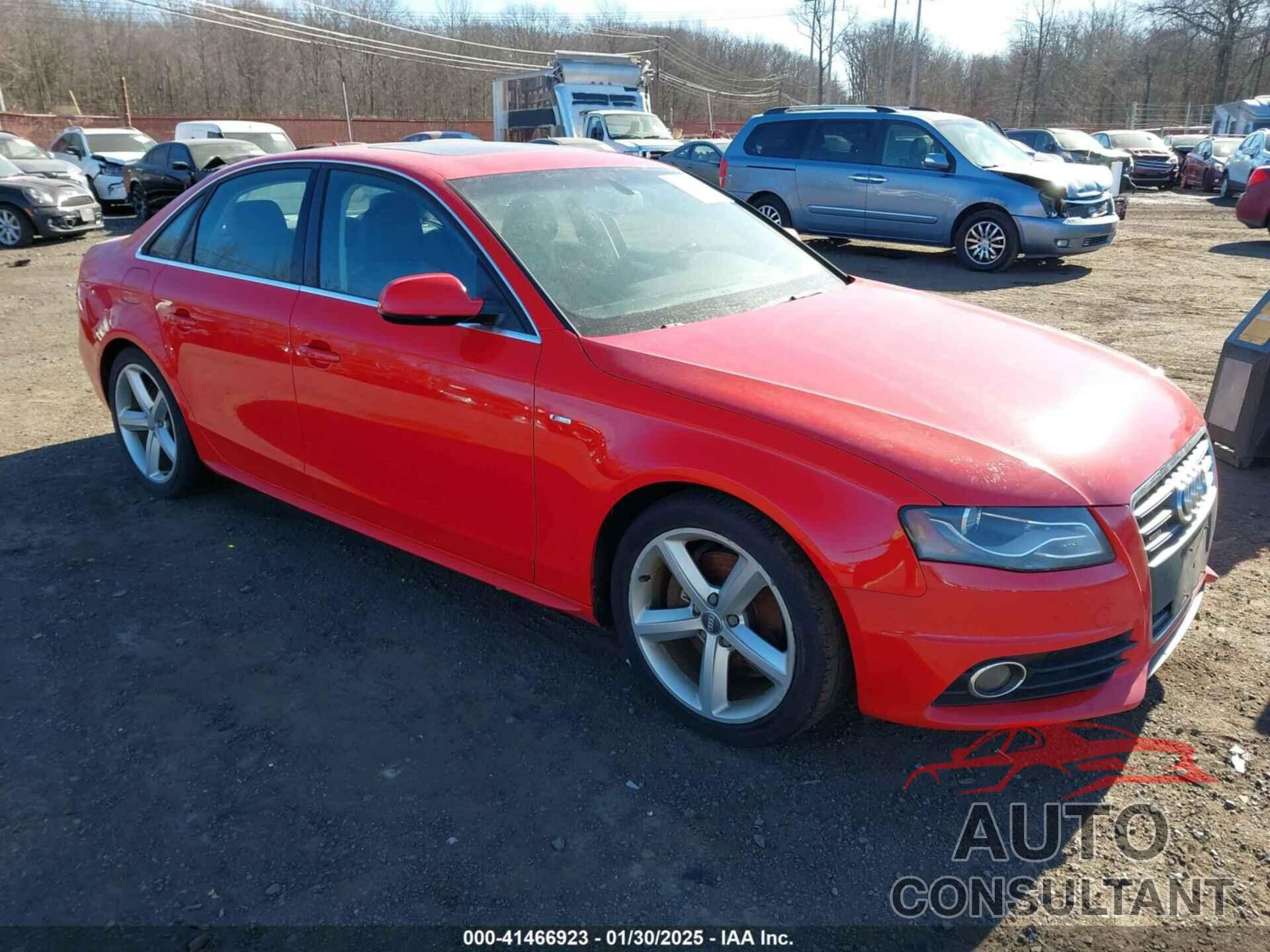 AUDI A4 2012 - WAUFFAFL4CA090202