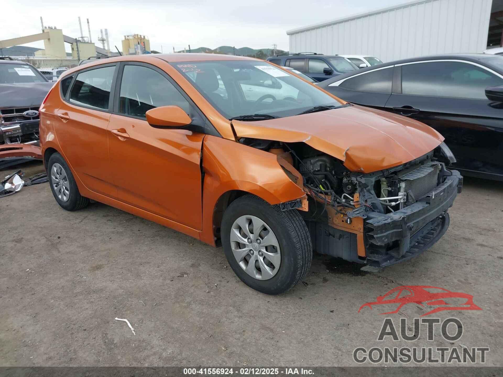 HYUNDAI ACCENT 2017 - KMHCT5AE9HU301684