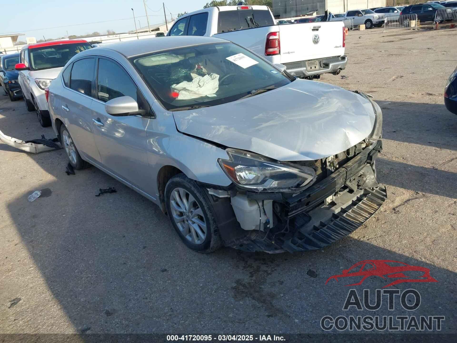 NISSAN SENTRA 2018 - 3N1AB7AP3JY203185
