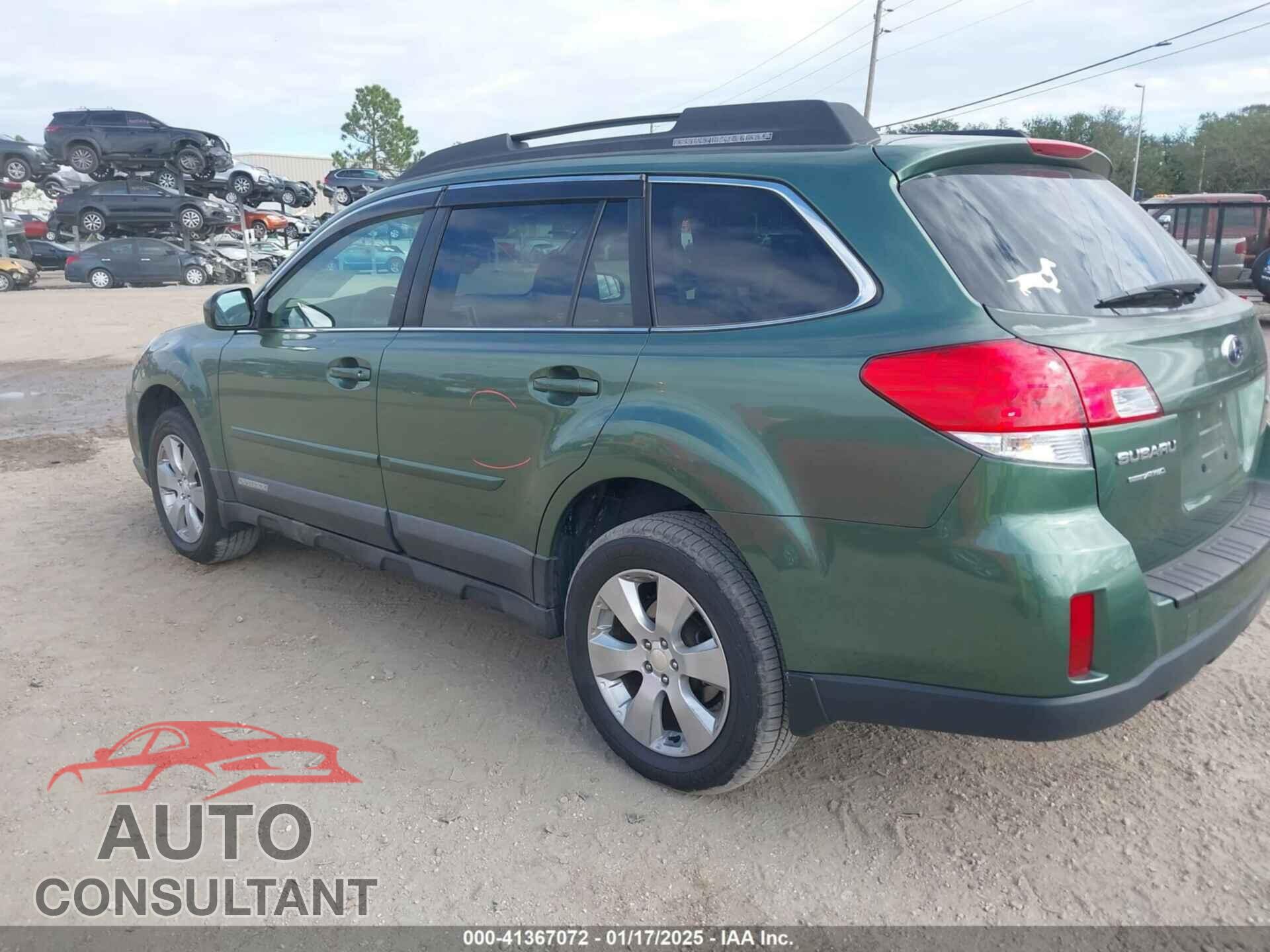 SUBARU OUTBACK 2012 - 4S4BRCBC2C3290943